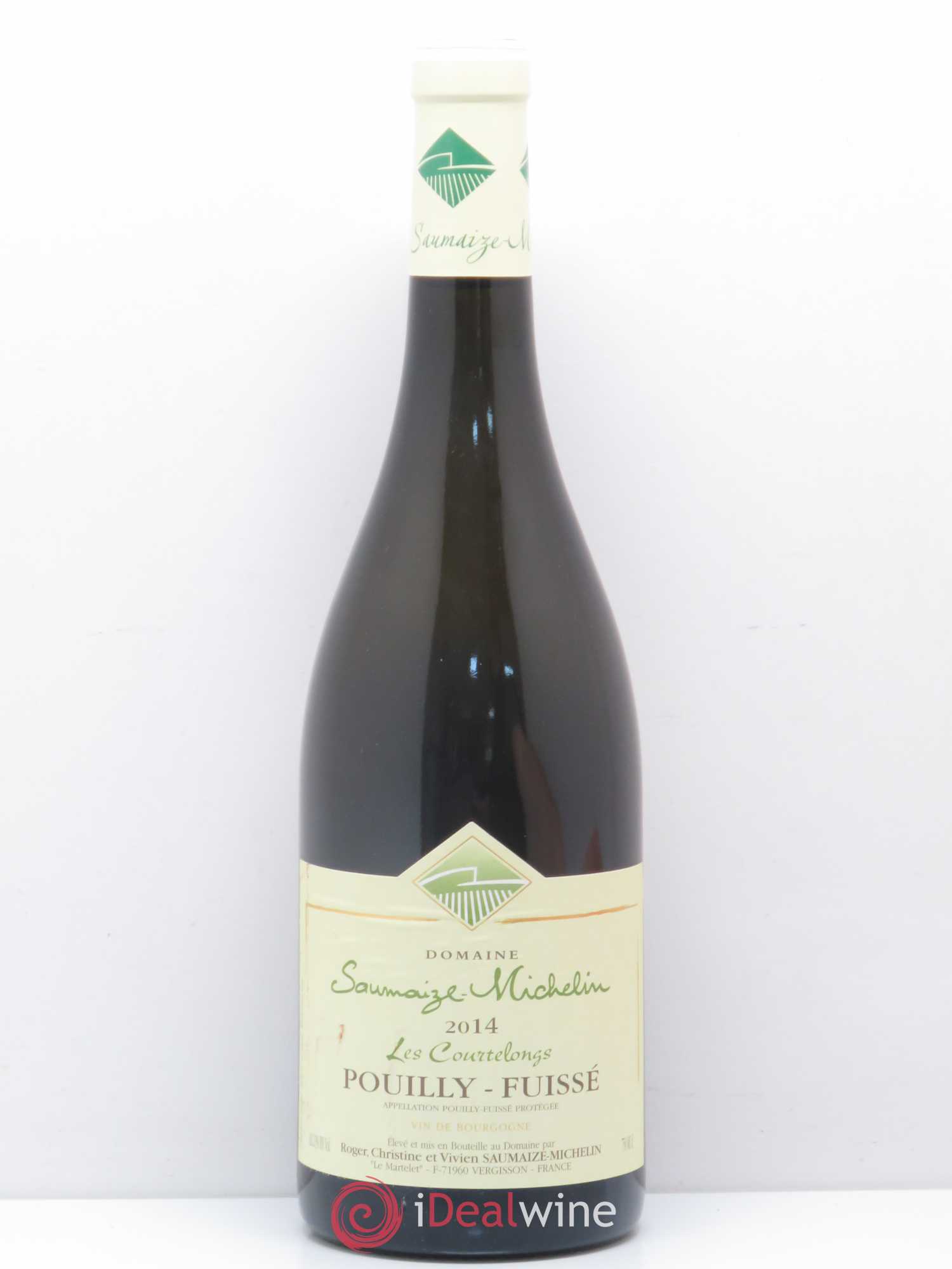 Pouilly-Fuissé Les Courtelongs Saumaize-Michelin 2014 - Posten von 1 Flasche - 0