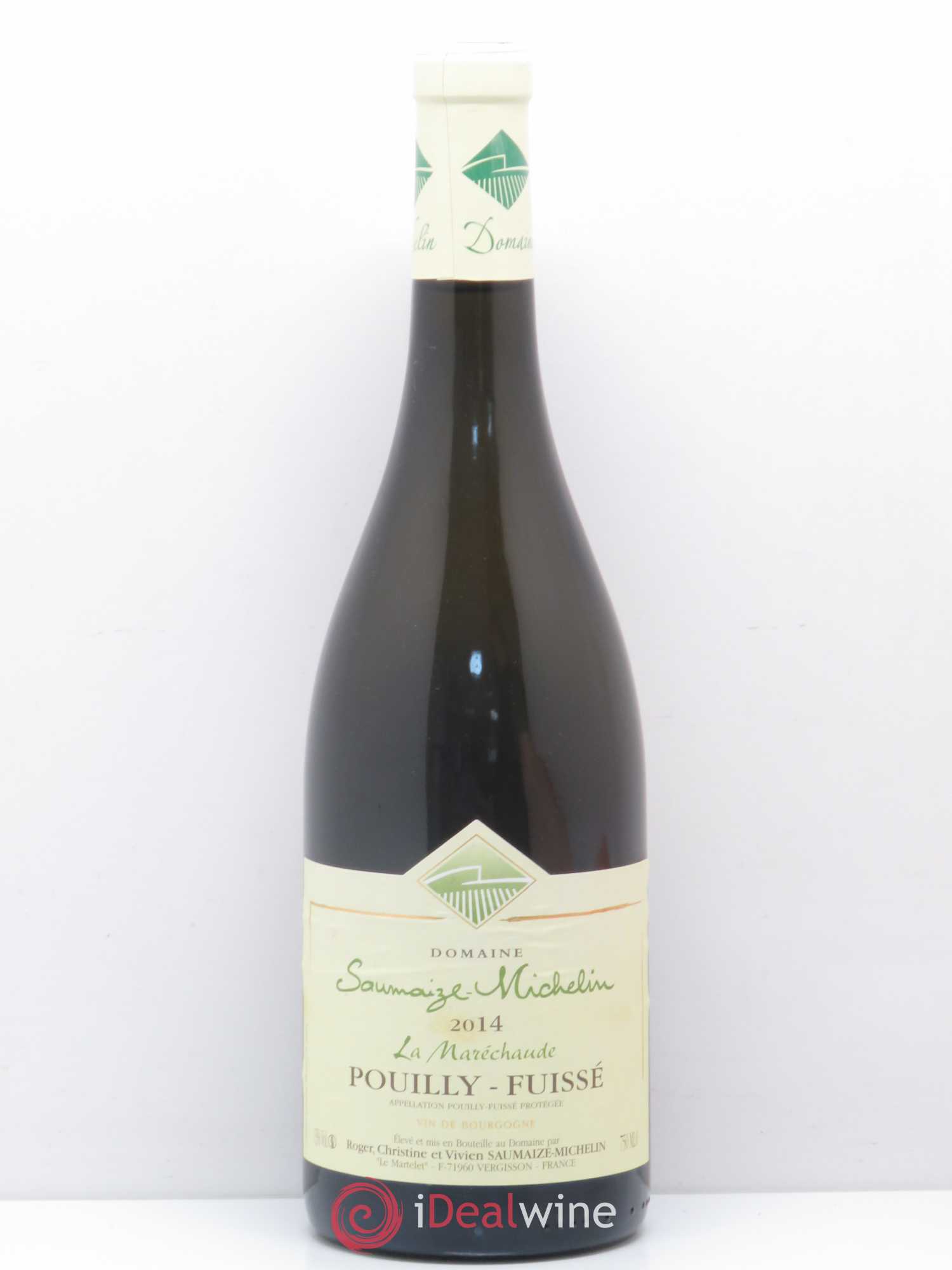 Pouilly-Fuissé La Marechaude Saumaize-Michelin 2014 - Posten von 1 Flasche - 0
