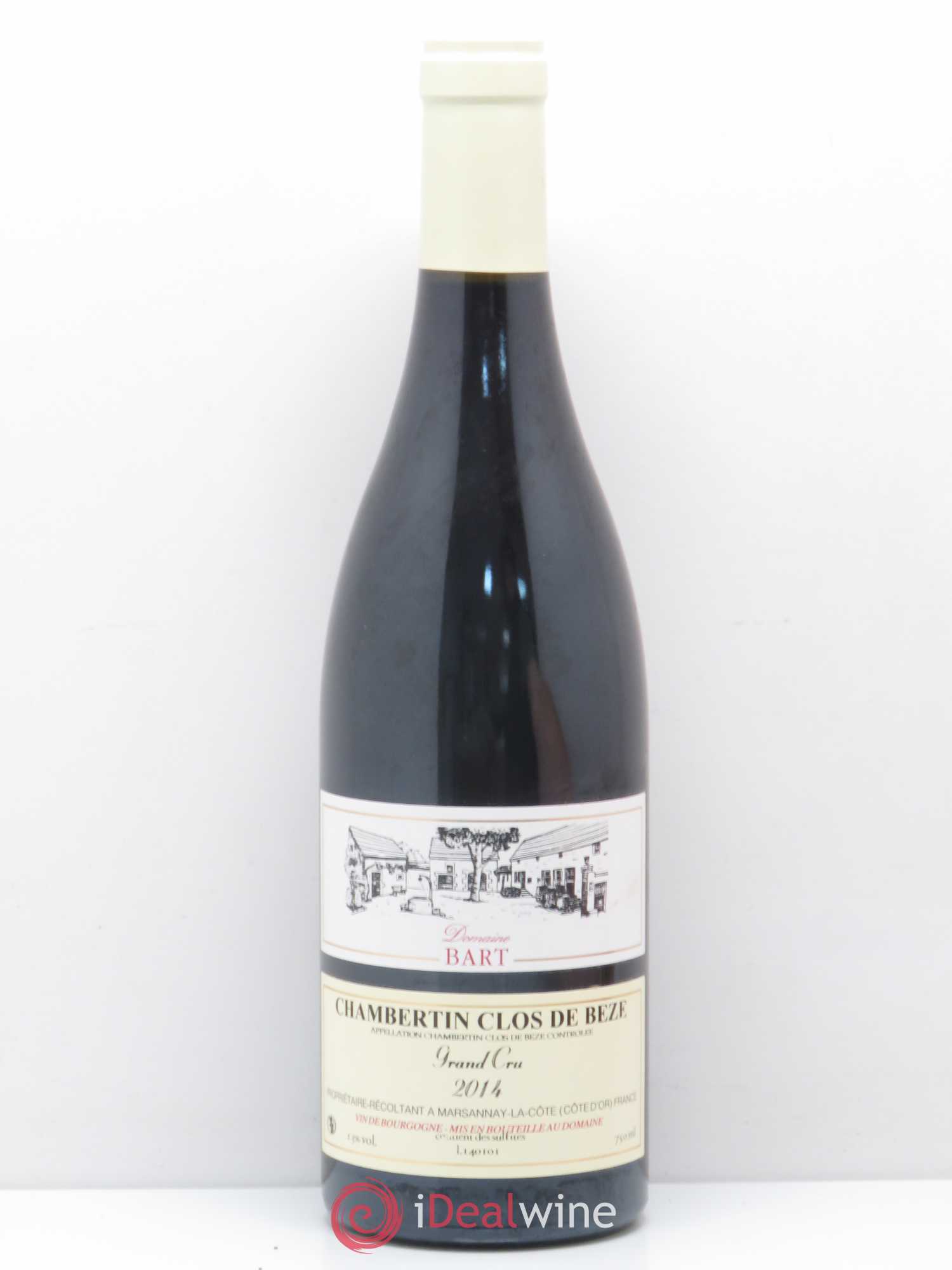 Chambertin Clos de Bèze Grand Cru Bart 2014 - Lot de 1 bouteille - 0