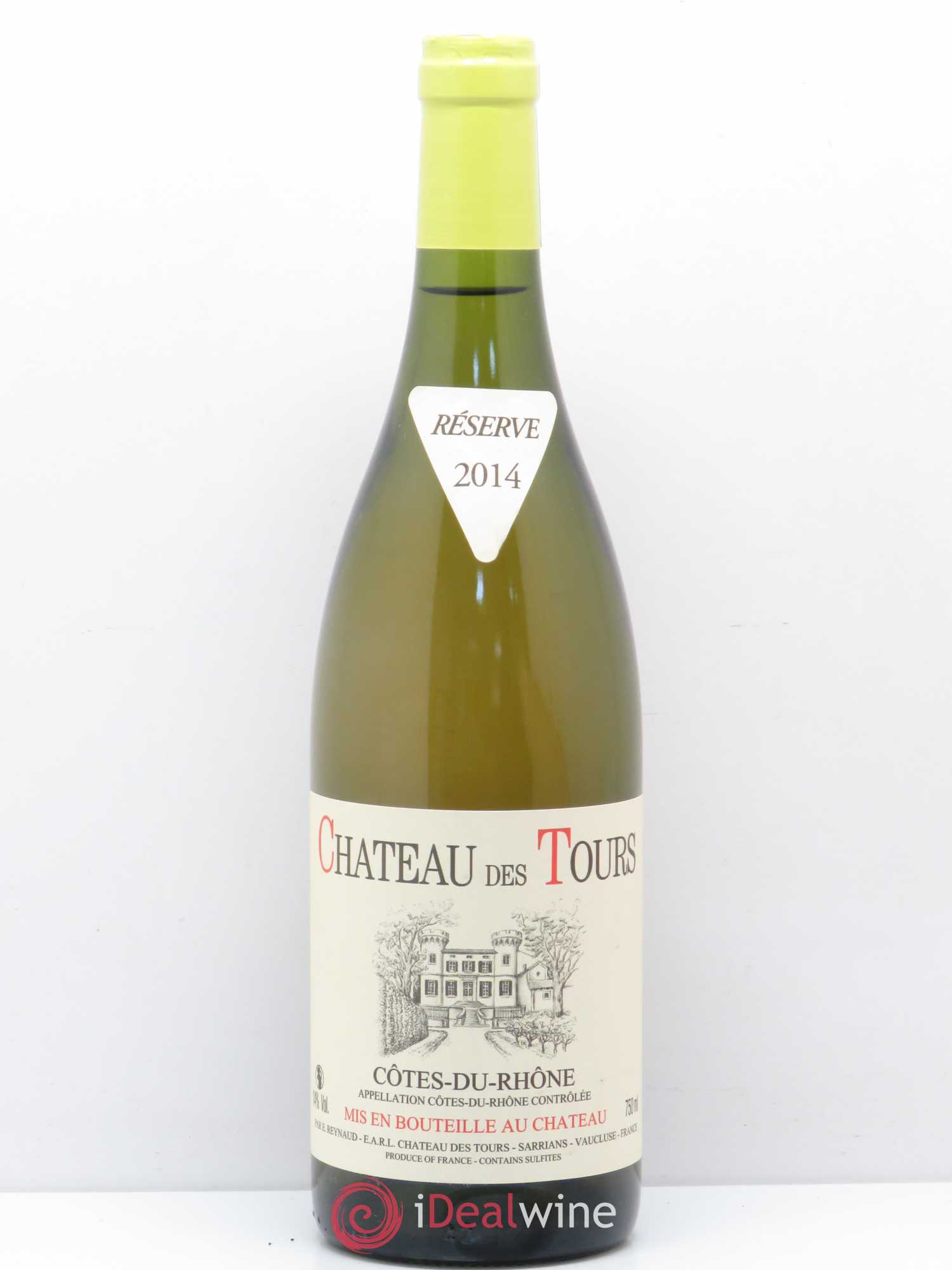 Côtes-du-Rhône Château des Tours Emmanuel Reynaud 2014 - Lot de 1 bouteille - 0