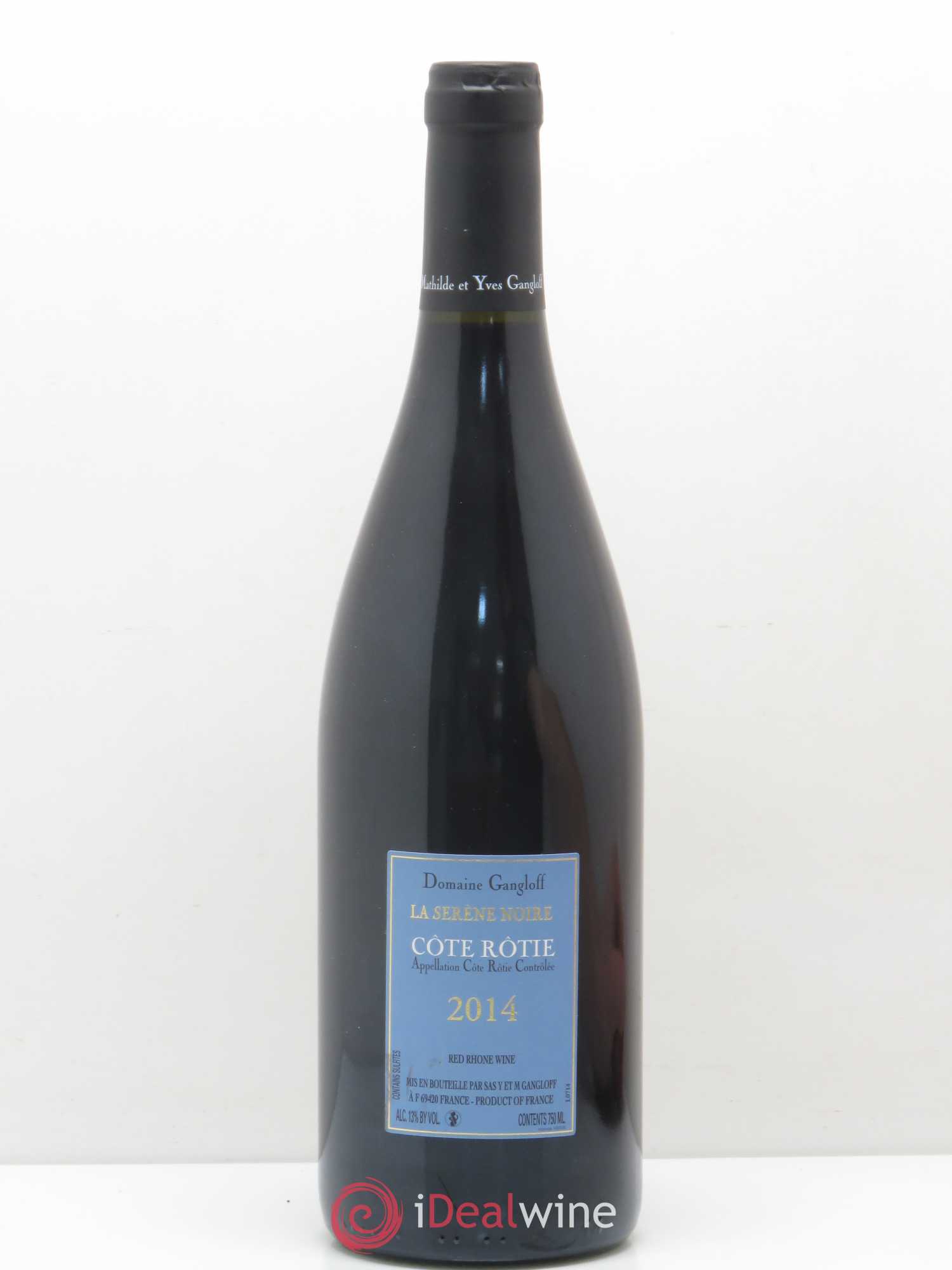 Côte-Rôtie La Sereine Noire Gangloff (Domaine) 2014 - Lot de 1 bouteille - 1