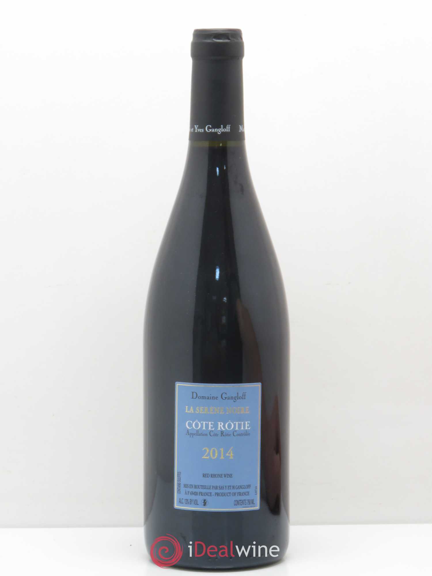 Côte-Rôtie La Sereine Noire Gangloff (Domaine) 2014 - Posten von 1 Flasche - 1