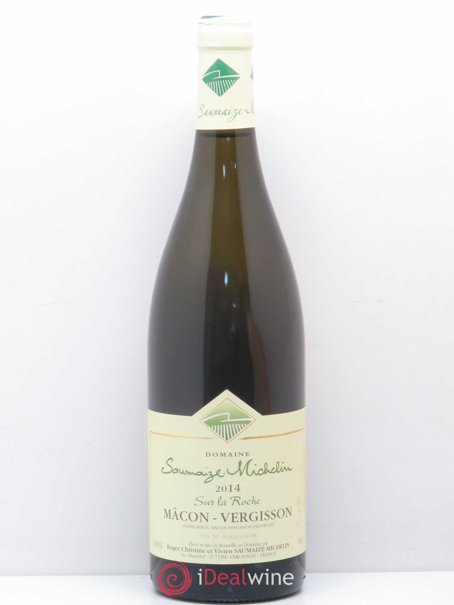 Mâcon Mâcon-Vergisson Sur La Roche Saumaize Michelin 2014 - Posten von 1 Flasche - 0