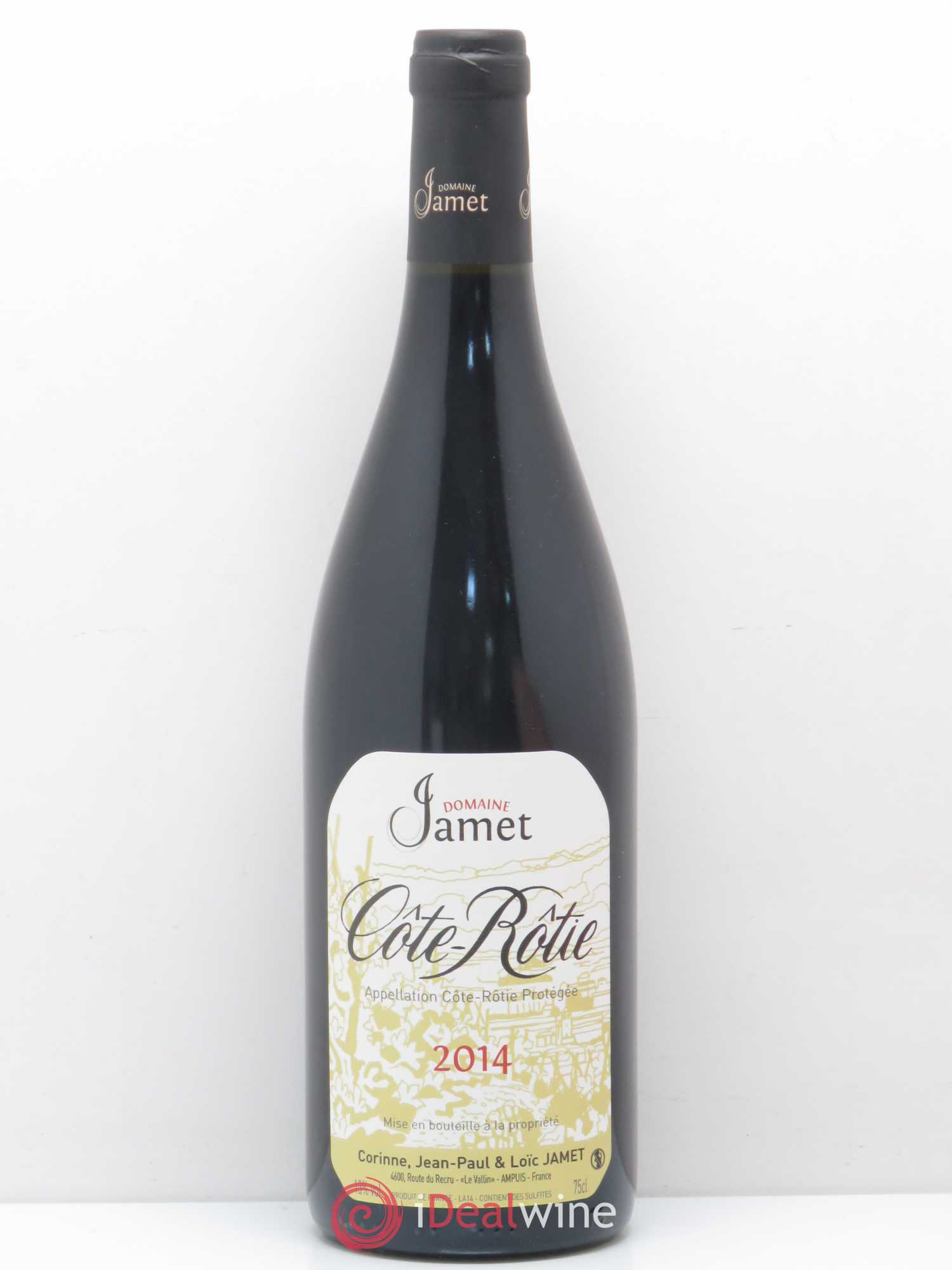 Côte-Rôtie Jamet (Domaine) 2014 - Lot de 1 bouteille - 0