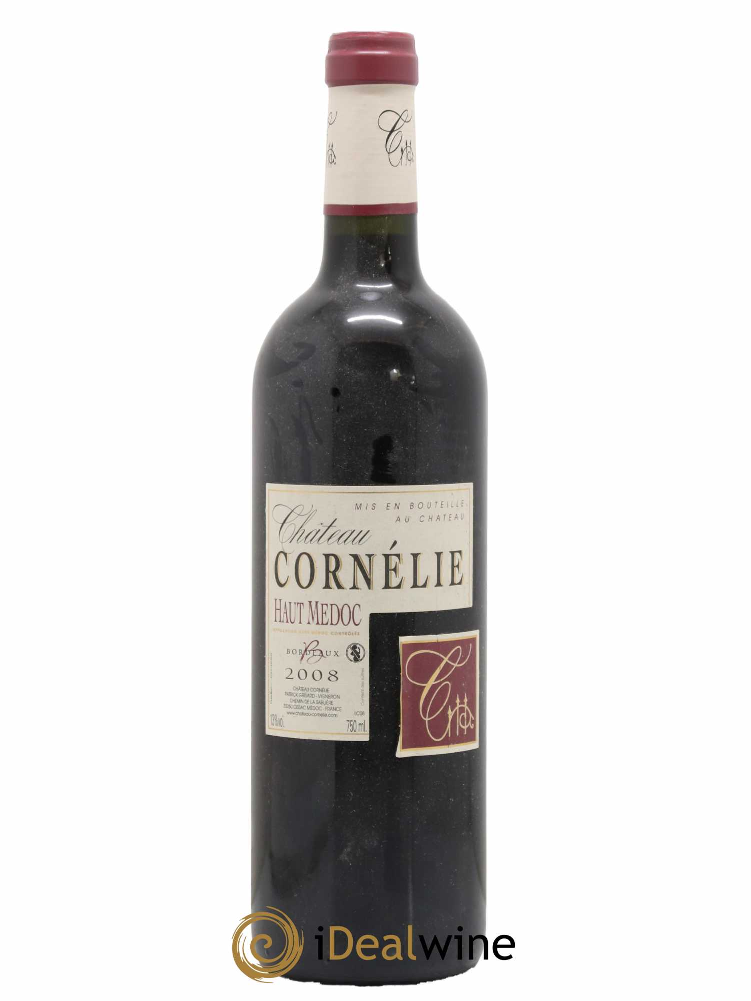 Haut Médoc Château Cornélie 2008 - Lot de 1 bouteille - 0