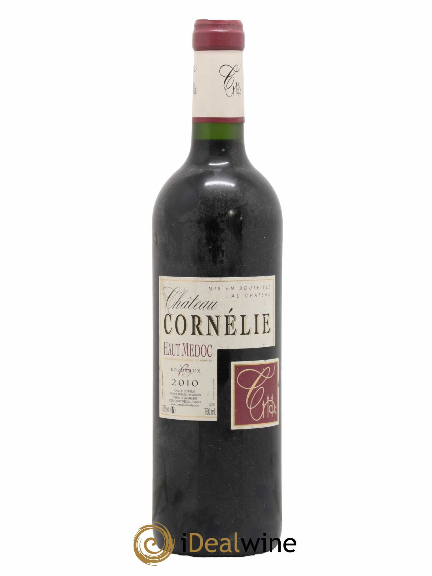 Haut Médoc Château Cornélie 2010 - Lot de 1 bouteille - 0