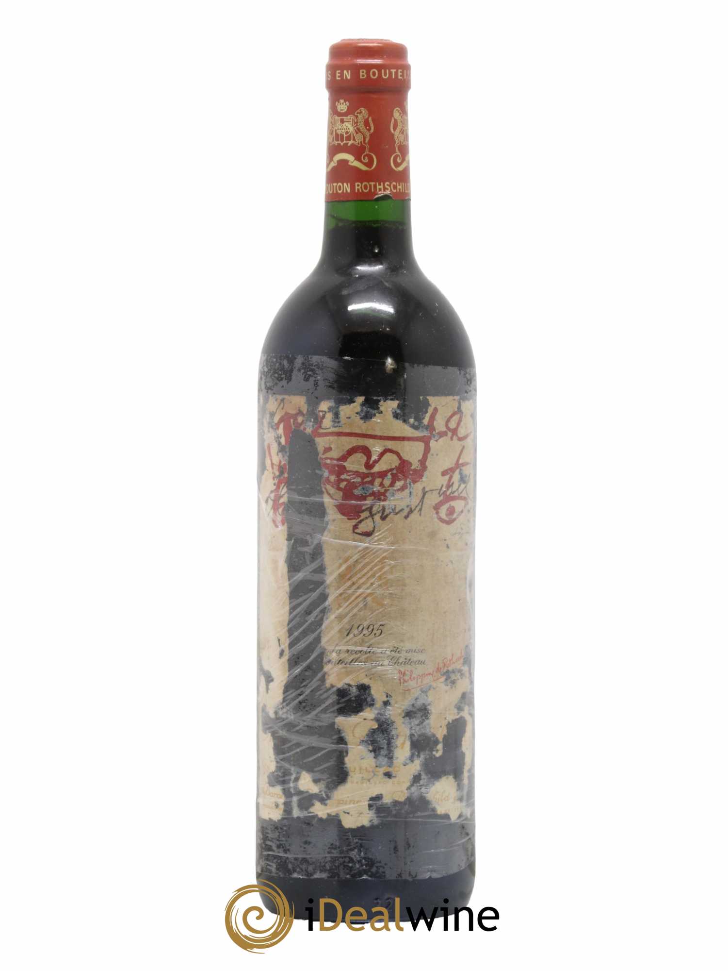 Château Mouton Rothschild 1er Grand Cru Classé 1995 - Lot de 1 bouteille - 0