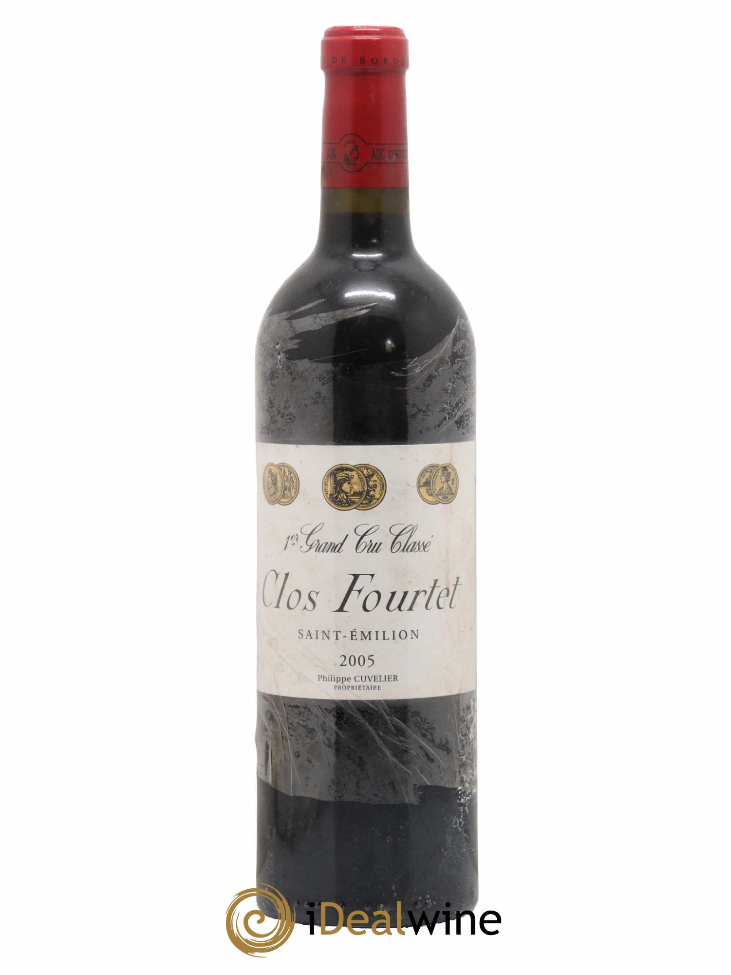 Clos Fourtet 1er Grand Cru Classé B 2005 - Lot de 1 bouteille - 0