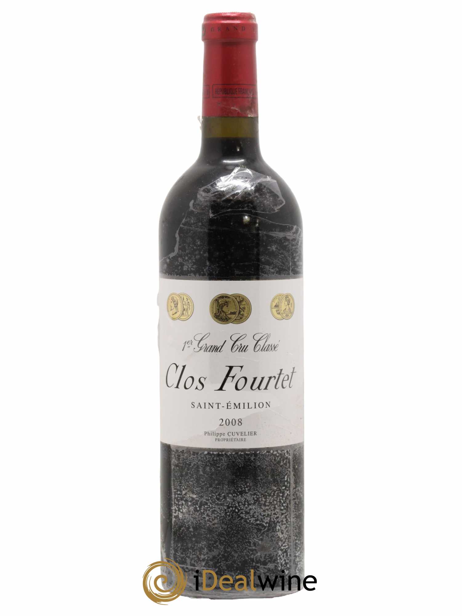 Clos Fourtet 1er Grand Cru Classé B 2008 - Lot de 1 bouteille - 0