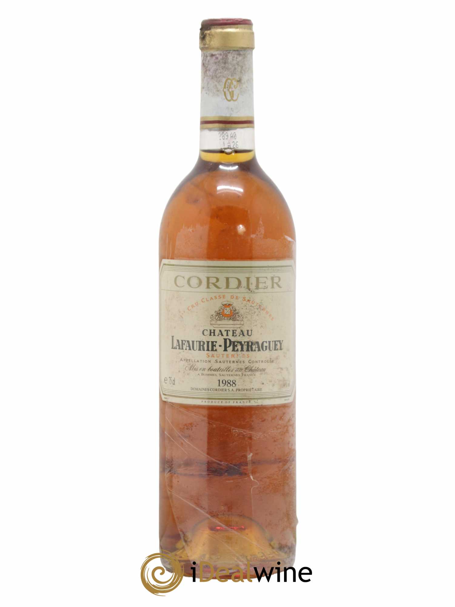 Château Lafaurie-Peyraguey 1er Grand Cru Classé 1988 - Lotto di 1 bottiglia - 0