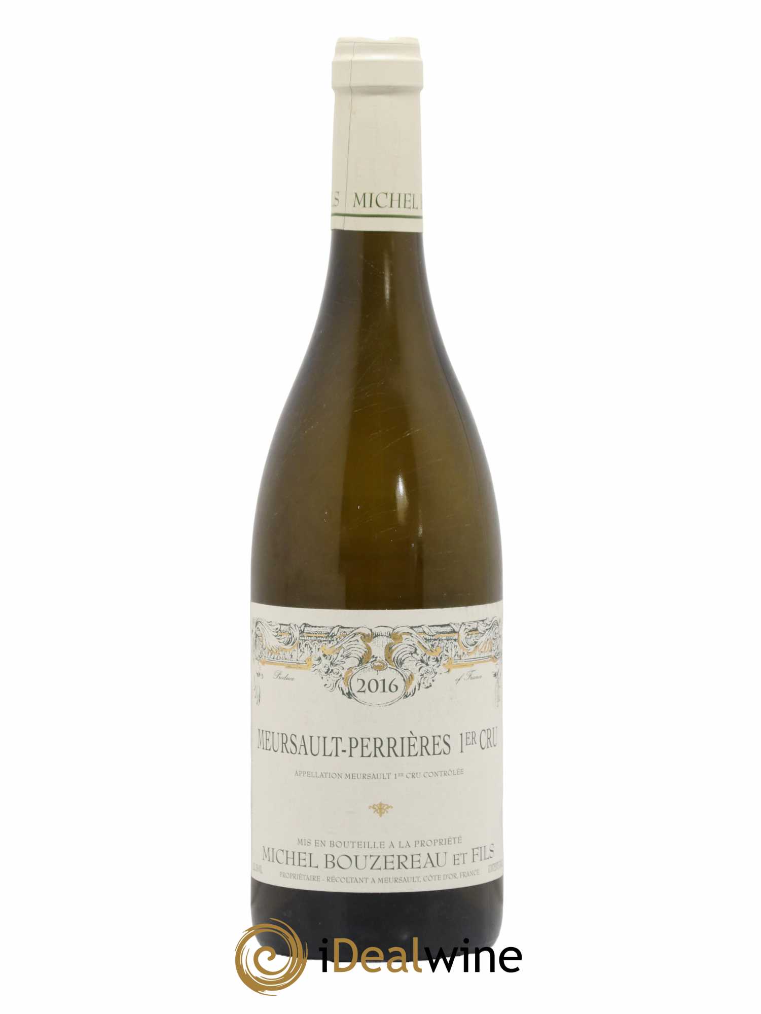 Meursault 1er Cru Perrières Michel Bouzereau et Fils (Domaine) 2016 - Lot de 1 bouteille - 0