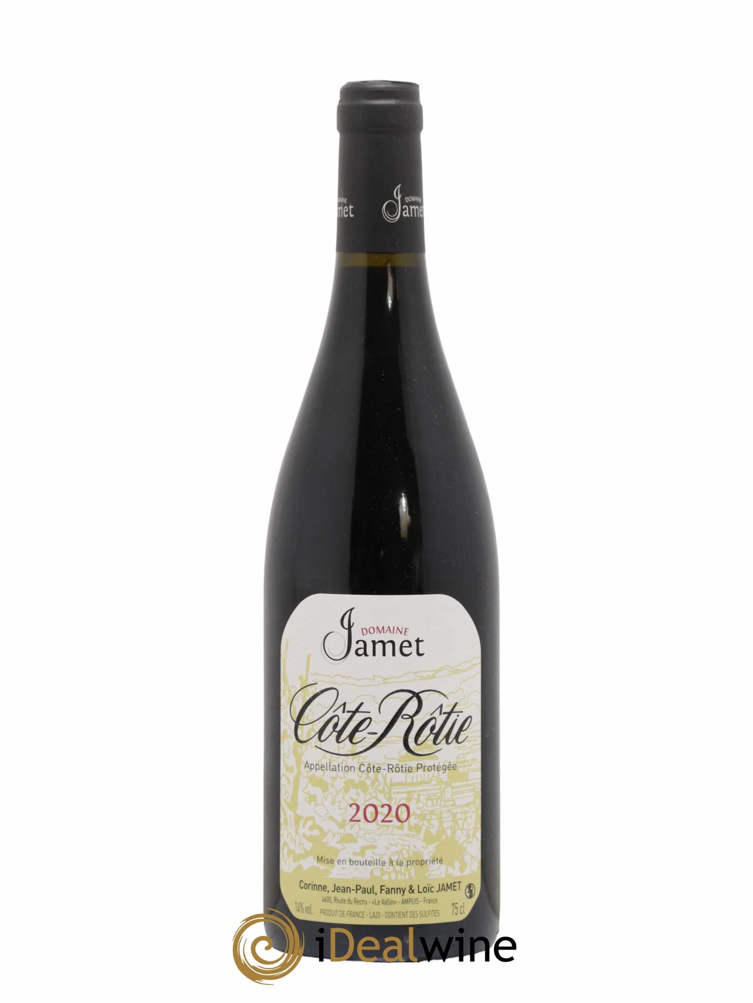 Côte-Rôtie Jamet (Domaine) 2020 - Lot de 1 bouteille - 0