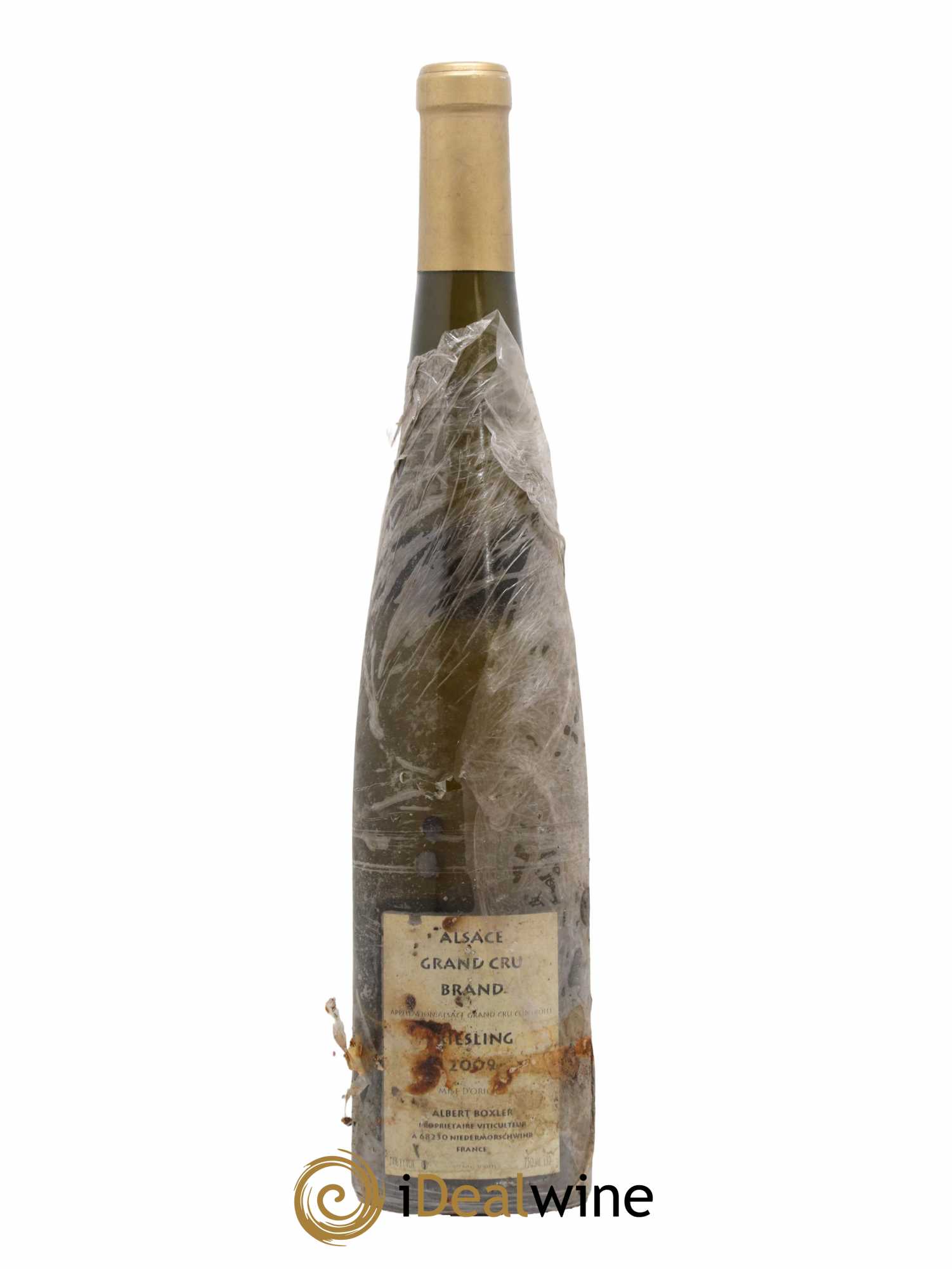 Alsace Riesling Grand Cru Brand Albert Boxler 2009 - Lot de 1 bouteille - 1