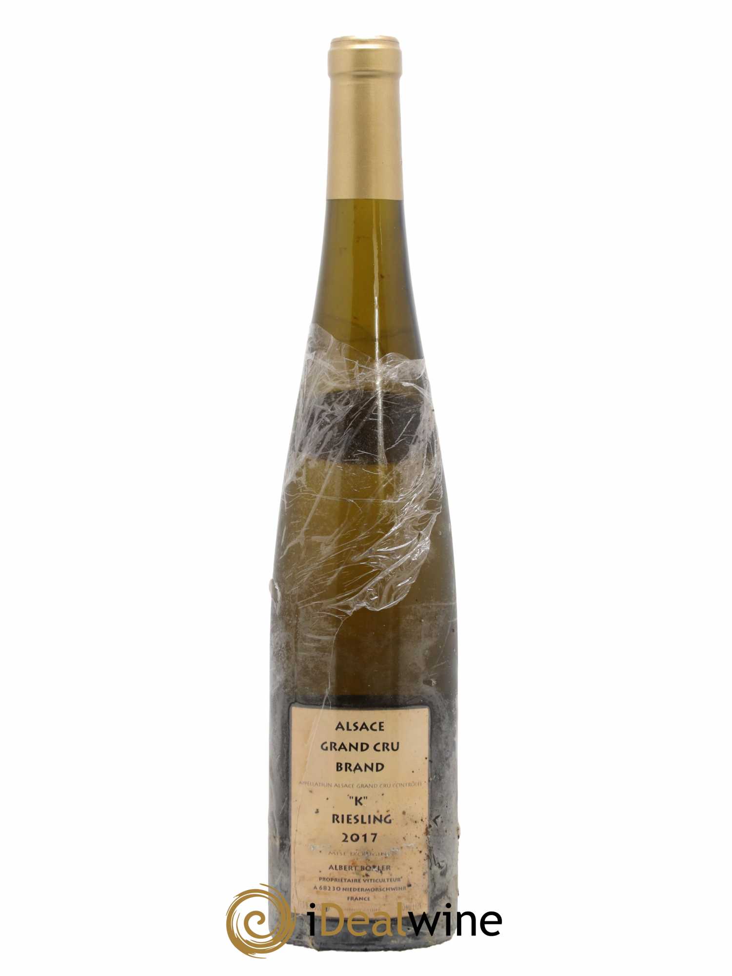 Alsace Riesling Grand Cru Brand K Albert Boxler 2017 - Lot de 1 bouteille - 1