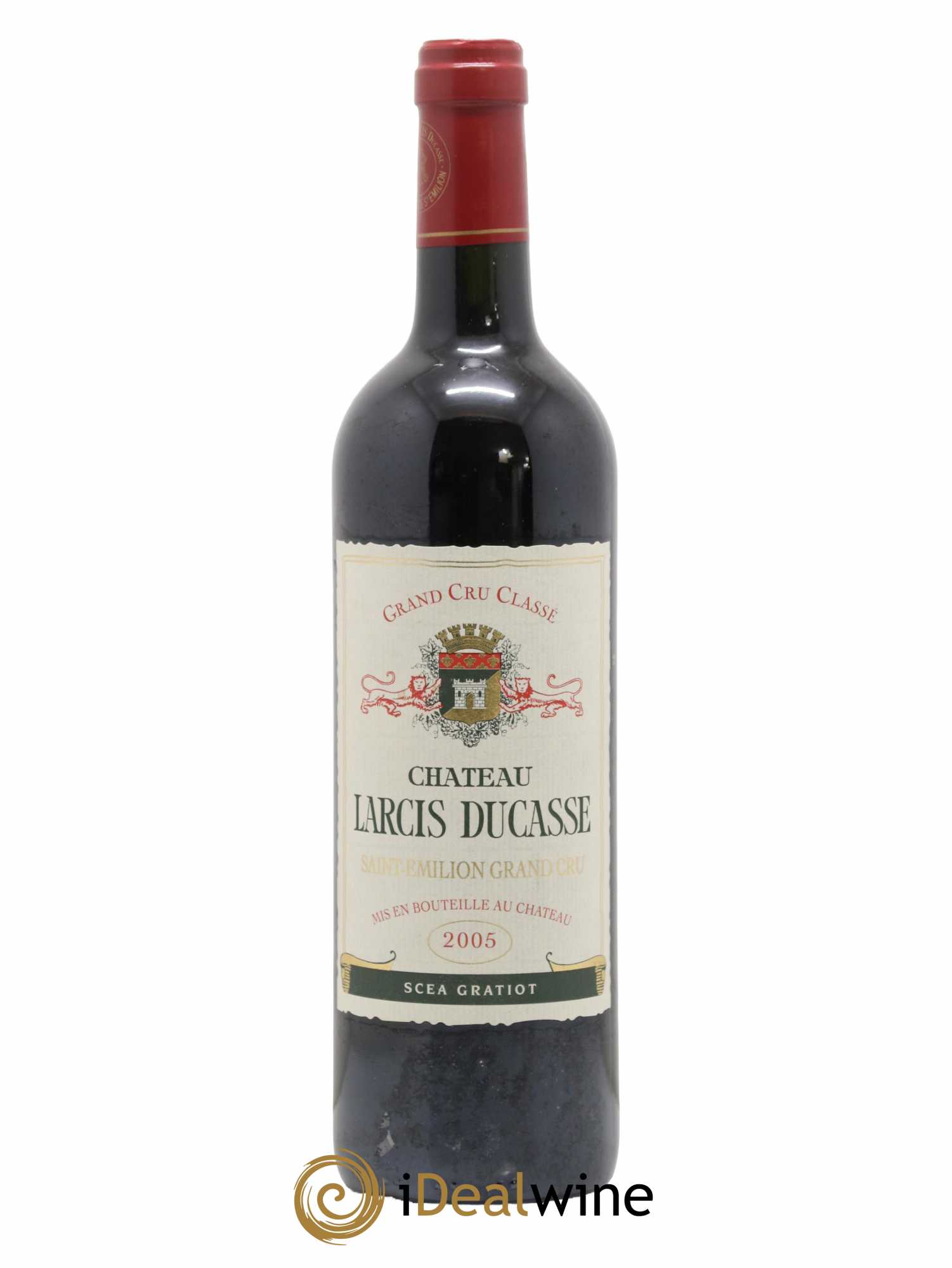 Château Larcis Ducasse 1er Grand Cru Classé B 2005 - Lot de 1 bouteille - 0