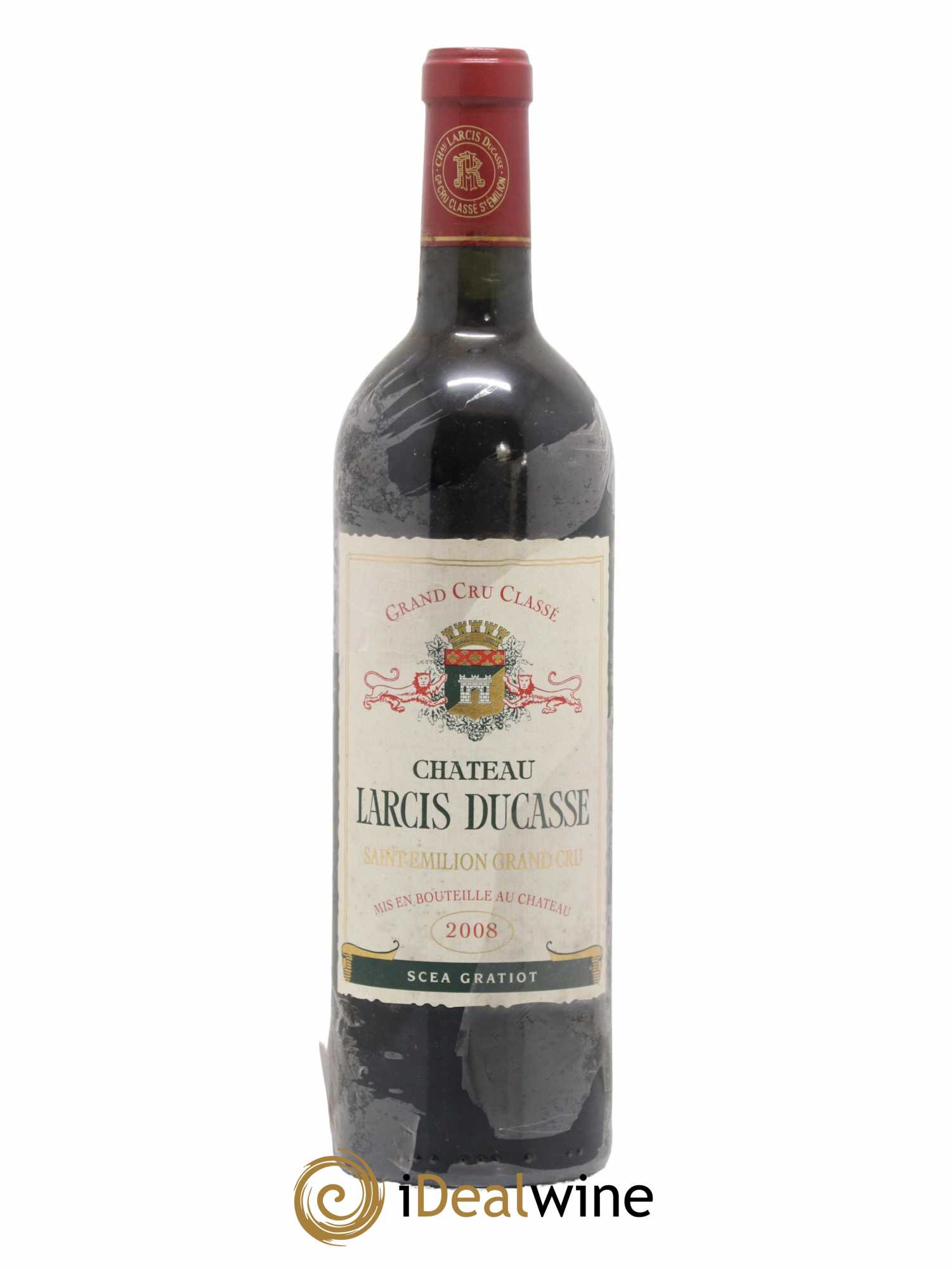 Château Larcis Ducasse 1er Grand Cru Classé B 2008 - Lot de 1 bouteille - 0