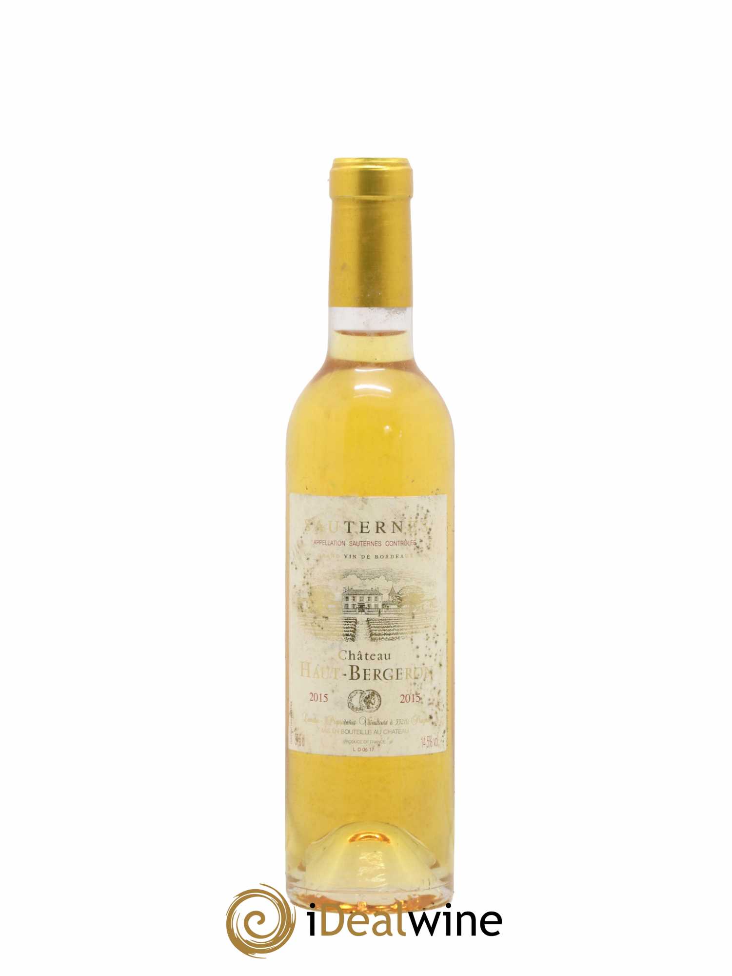 Château Haut-Bergeron 2015 - Posten von 1 Demi-Flasche - 0
