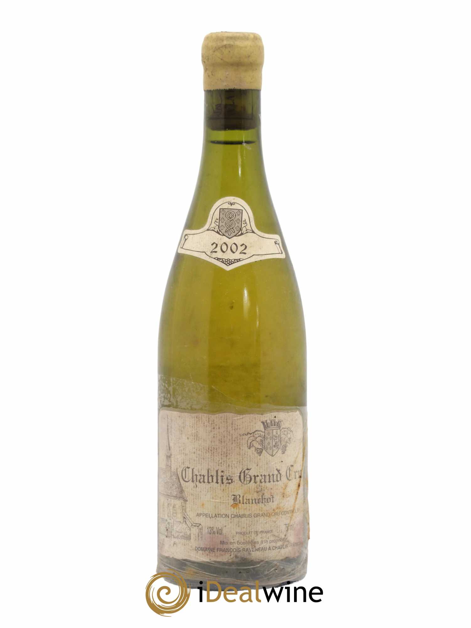Chablis Grand Cru Blanchot Raveneau (Domaine) 2002 - Lot de 1 bouteille - 0