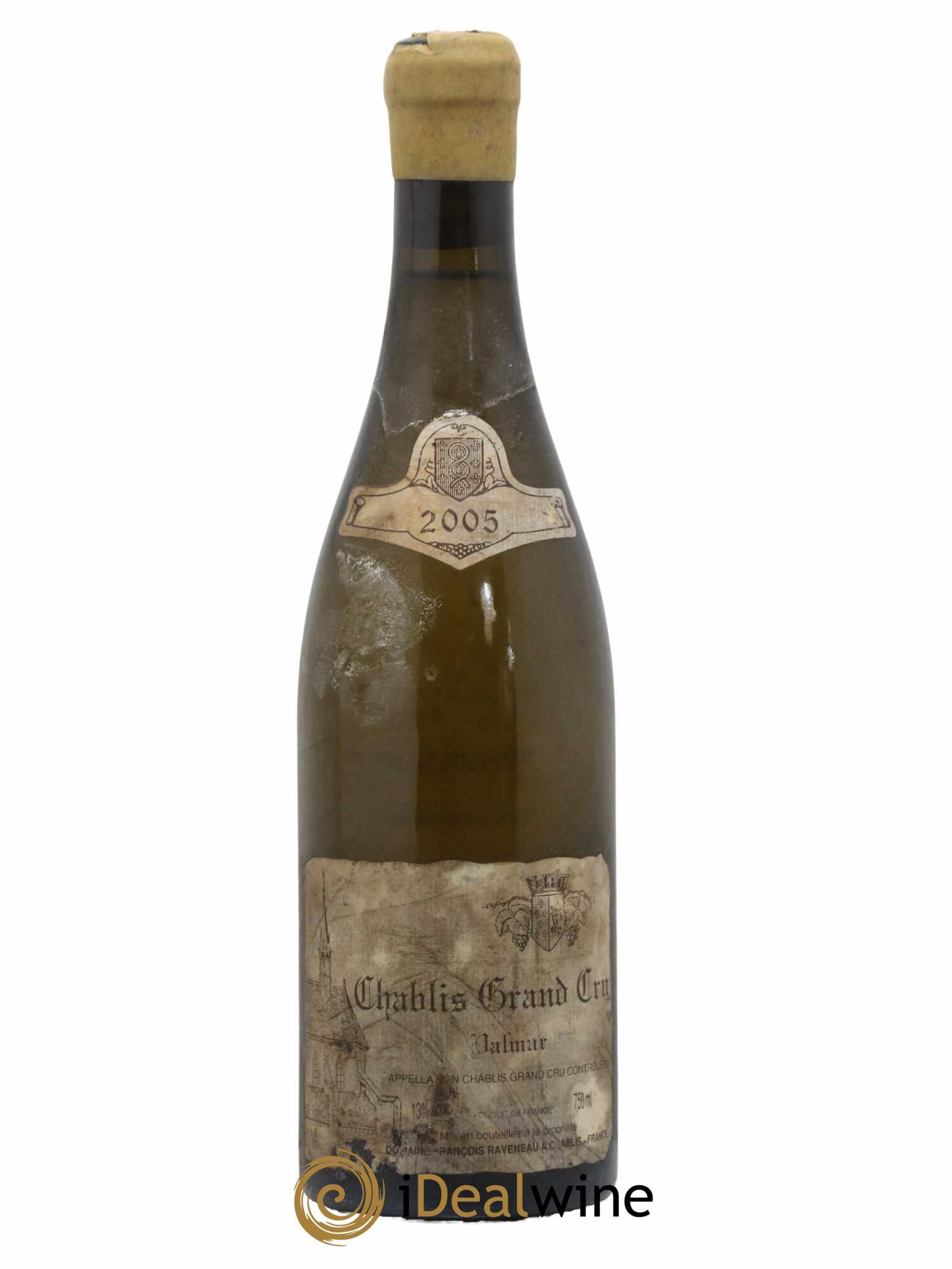 Chablis Grand Cru Valmur Raveneau (Domaine) 2005 - Lot de 1 bouteille - 0