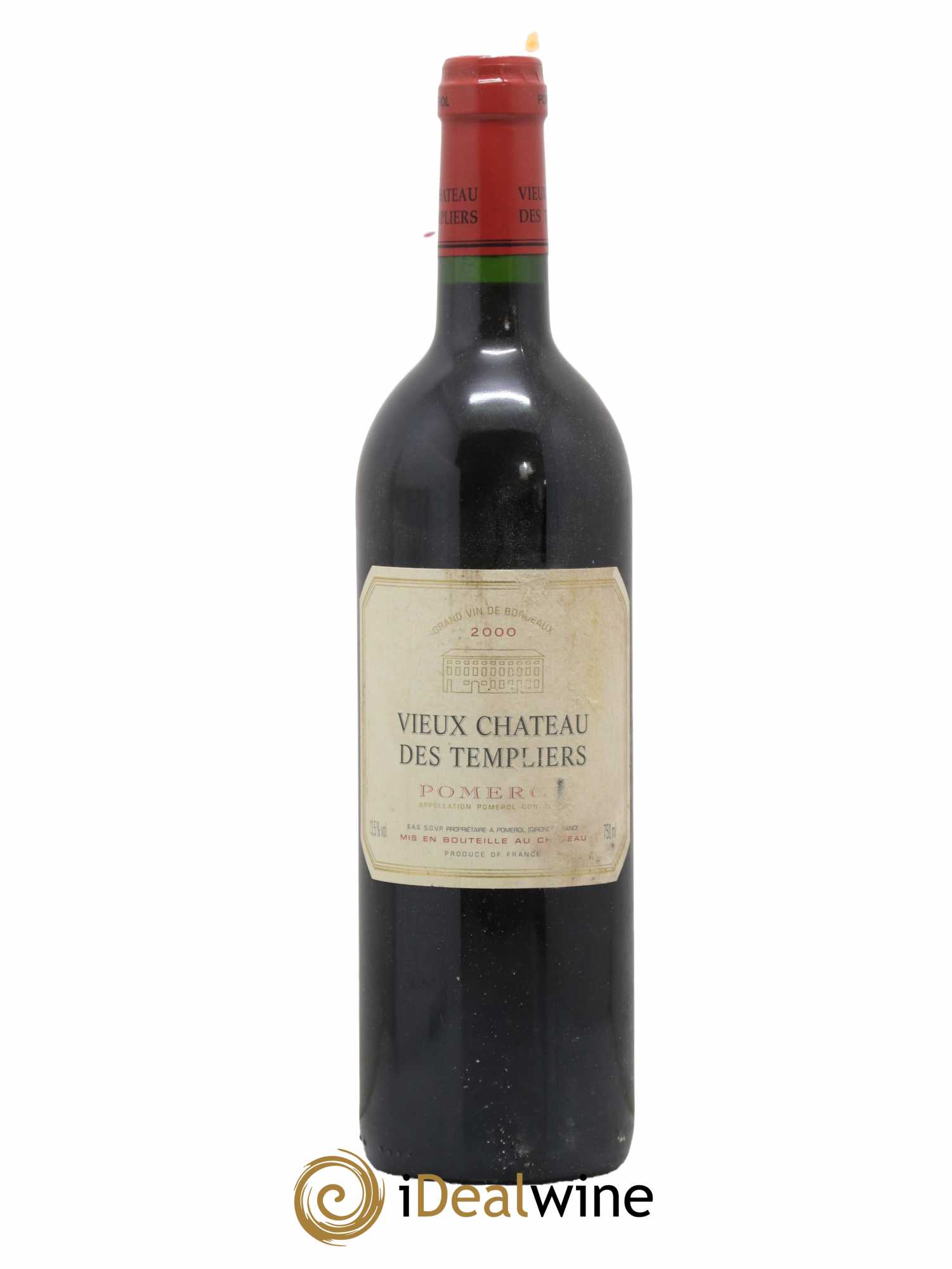 Pomerol Vieux Château des Templiers 2000 - Lot de 1 bouteille - 0