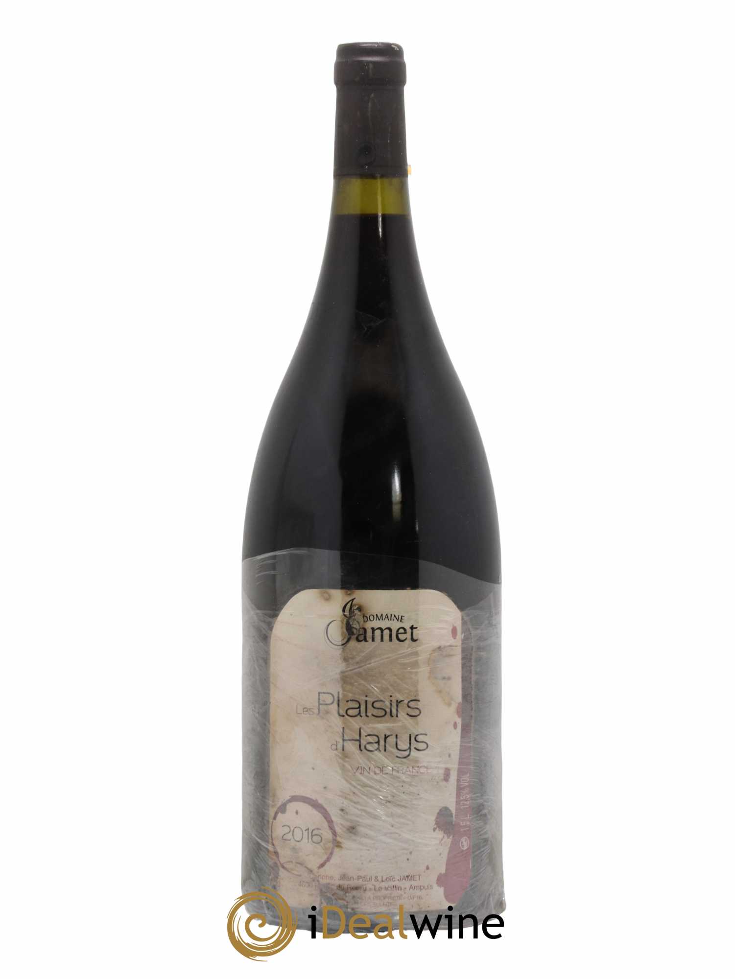 Vin de France Les Plaisirs d'Harys Jamet (Domaine) 2016 - Lot de 1 magnum - 0