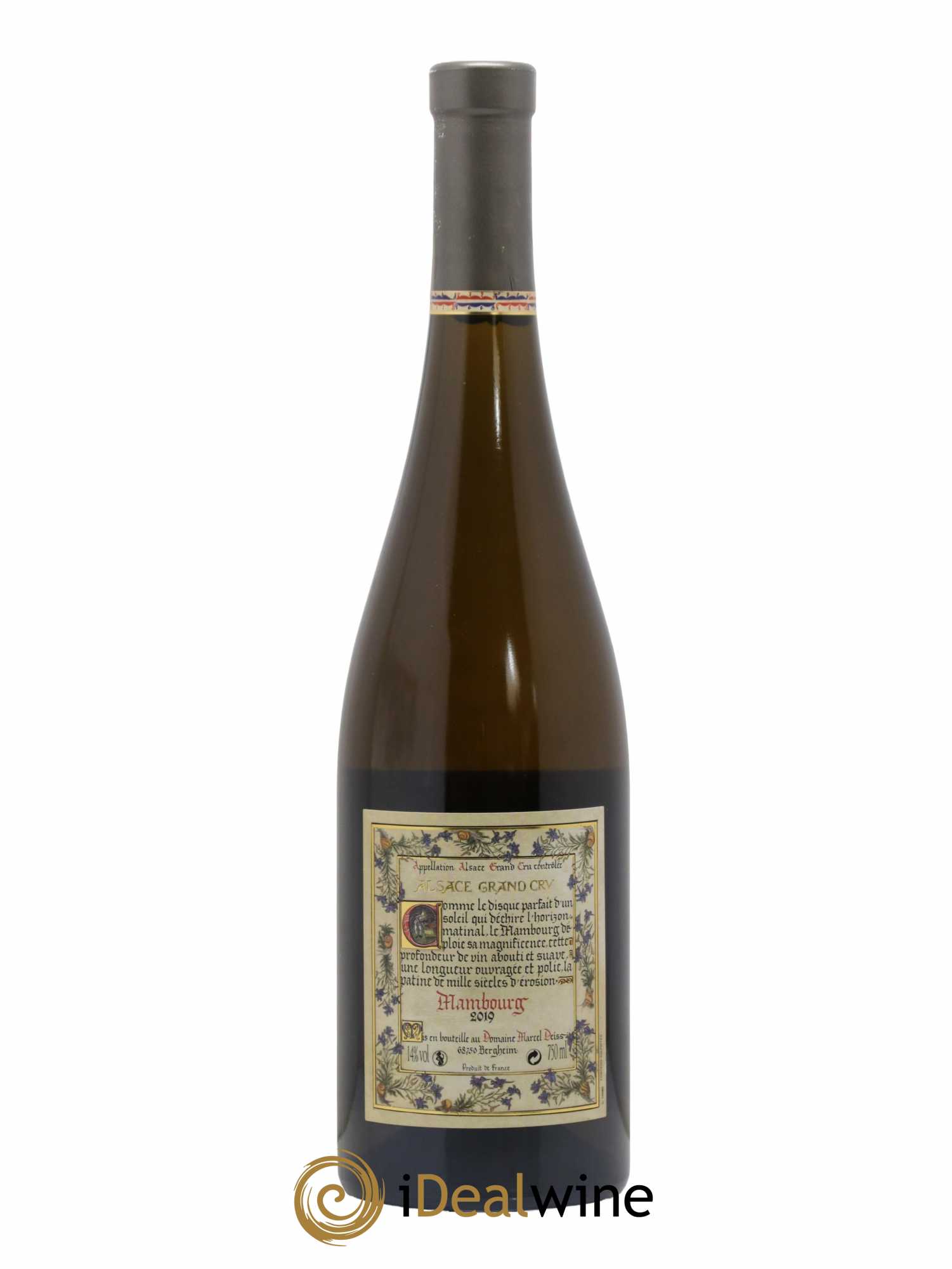Alsace Grand Cru Mambourg Marcel Deiss (Domaine) 2019 - Lot de 1 bouteille - 1