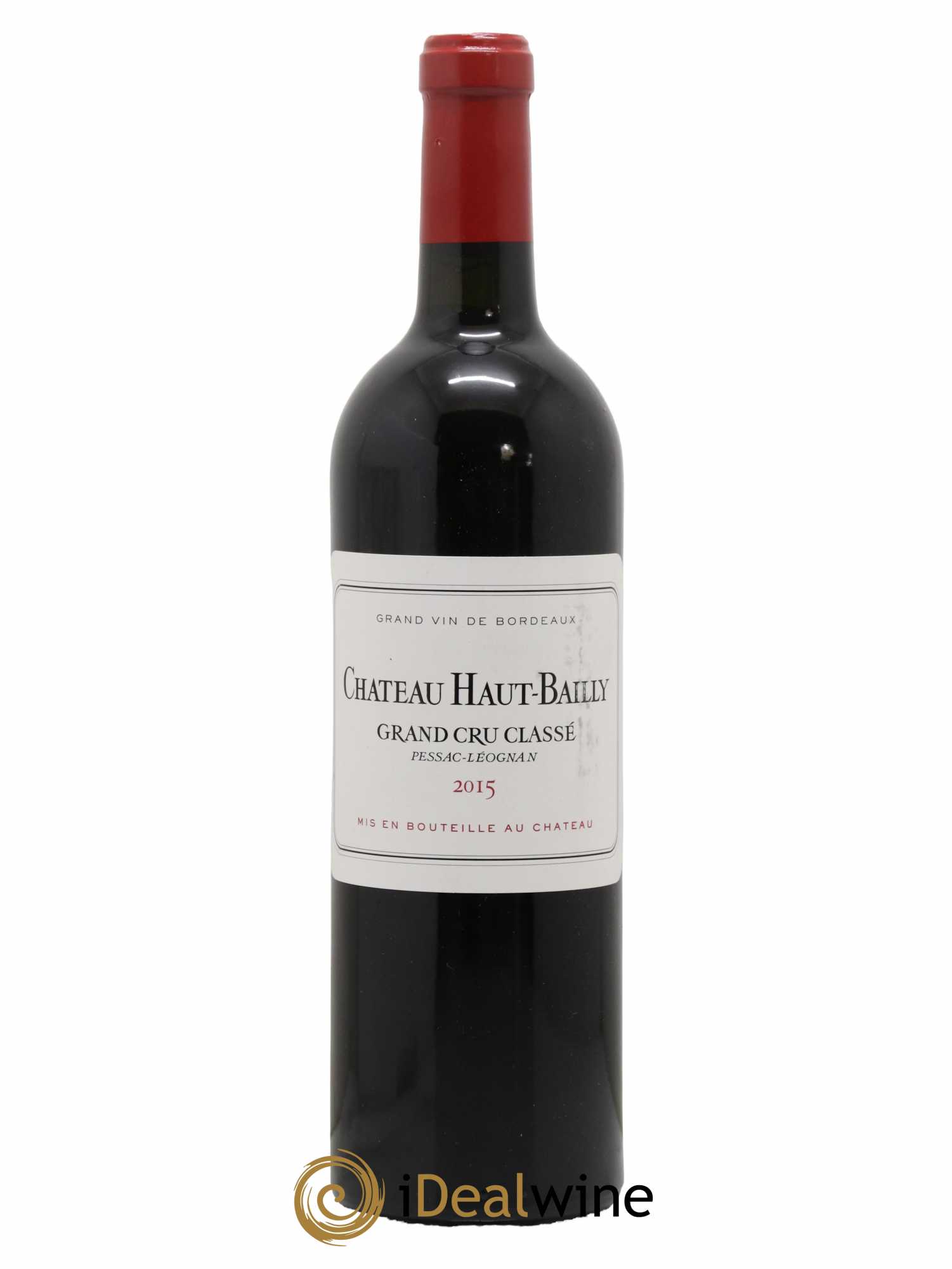 Château Haut-Bailly Cru Classé de Graves 2015 - Lot de 1 bouteille - 0