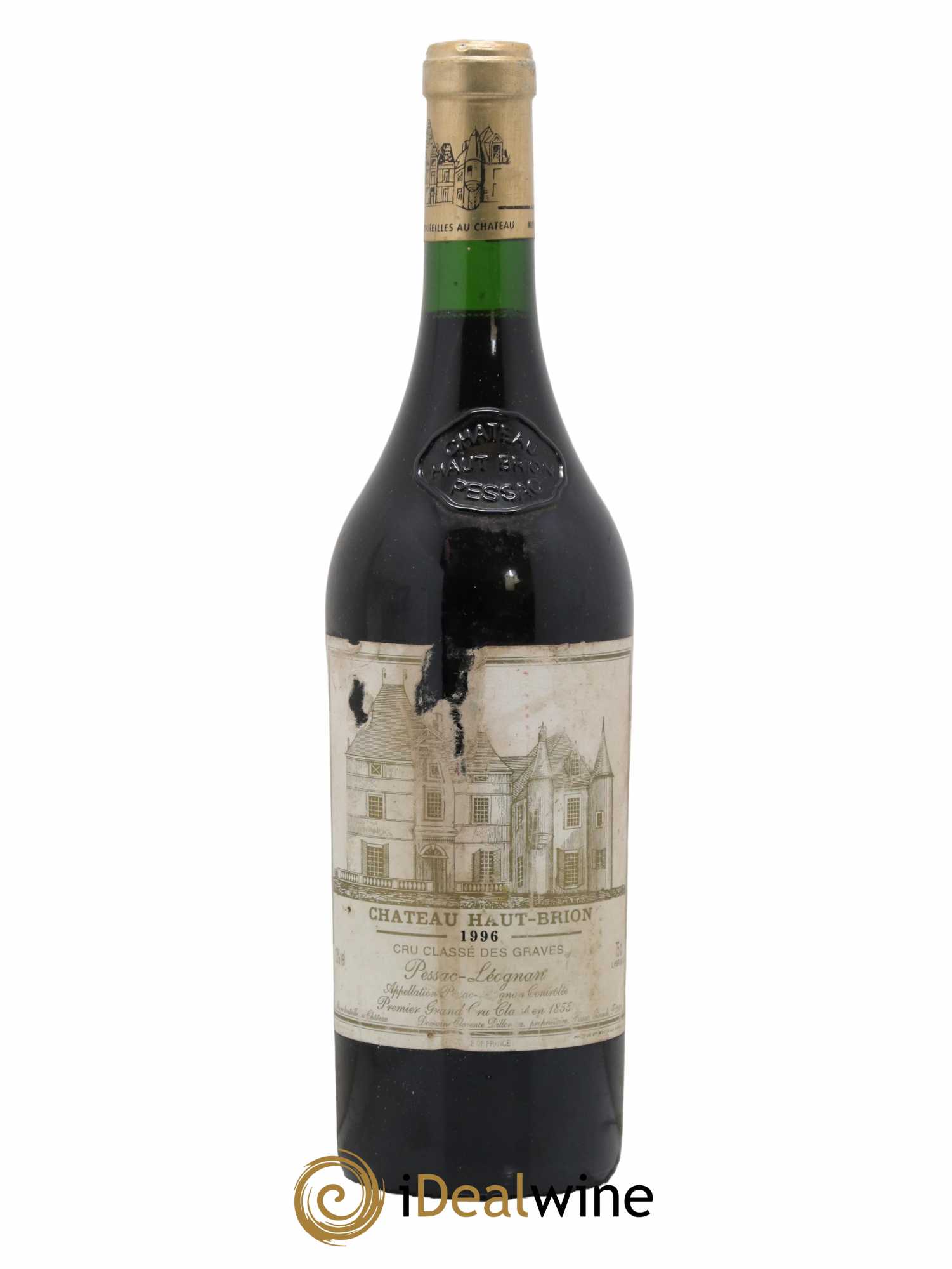 Château Haut Brion 1er Grand Cru Classé 1996 - Lot de 1 bouteille - 0