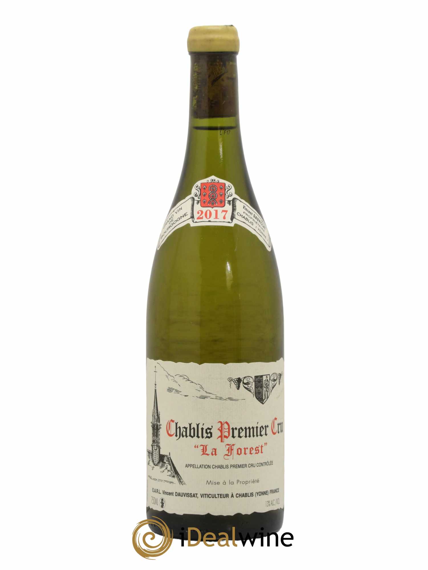 Chablis 1er Cru La Forest Vincent Dauvissat (Domaine) 2017 - Lot de 1 bouteille - 0