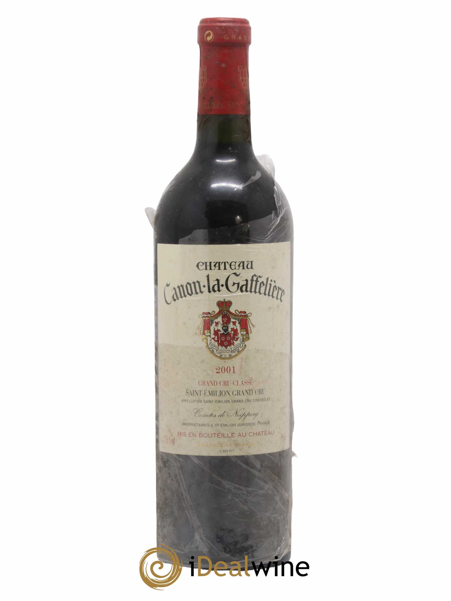 Château Canon la Gaffelière 1er Grand Cru Classé B 2001 - Lot de 1 bouteille - 0