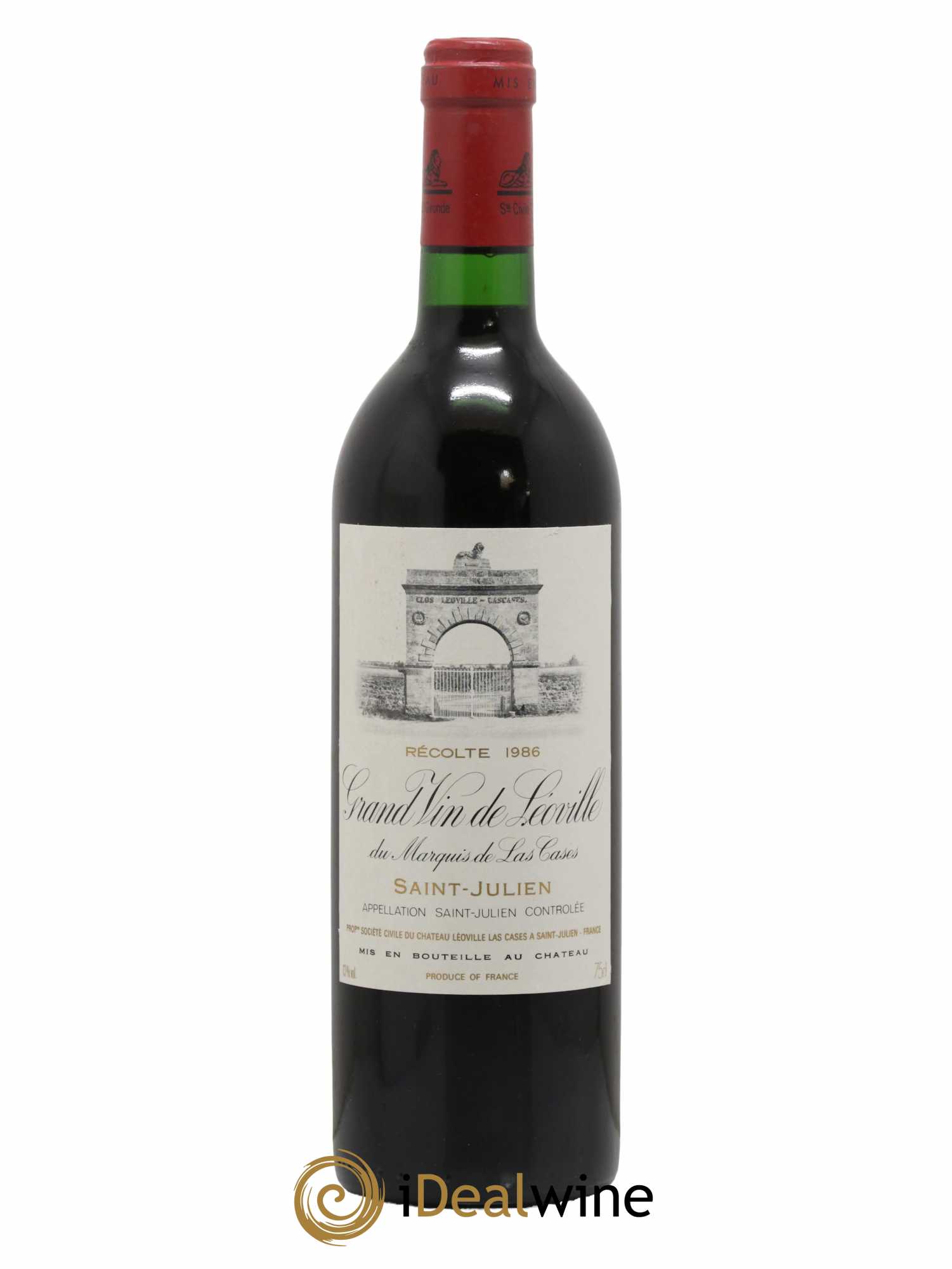 Château Léoville Las Cases 2ème Grand Cru Classé 1986 - Posten von 1 Flasche - 0