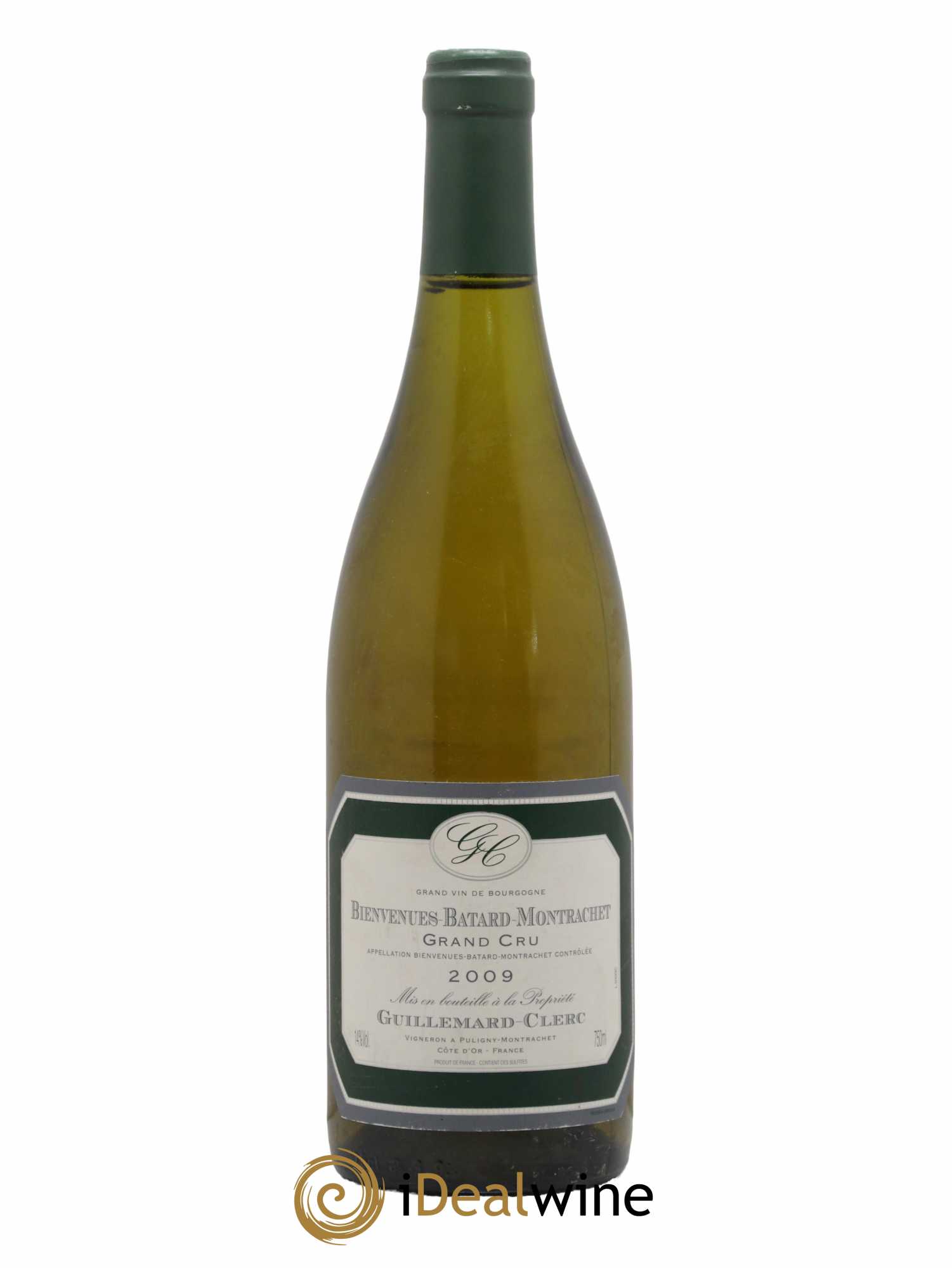 Bienvenues-Bâtard-Montrachet Grand Cru Guillemard Clerc 2009 - Lot de 1 bouteille - 0