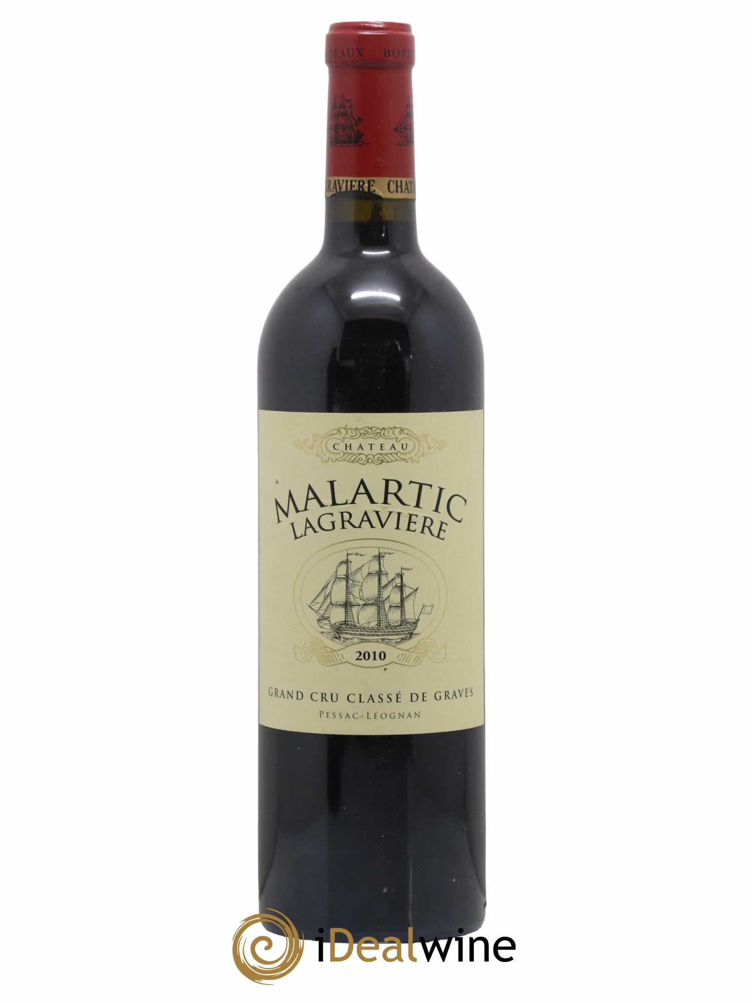 Château Malartic-Lagravière Cru Classé de Graves 2010 - Lot de 1 bouteille - 0