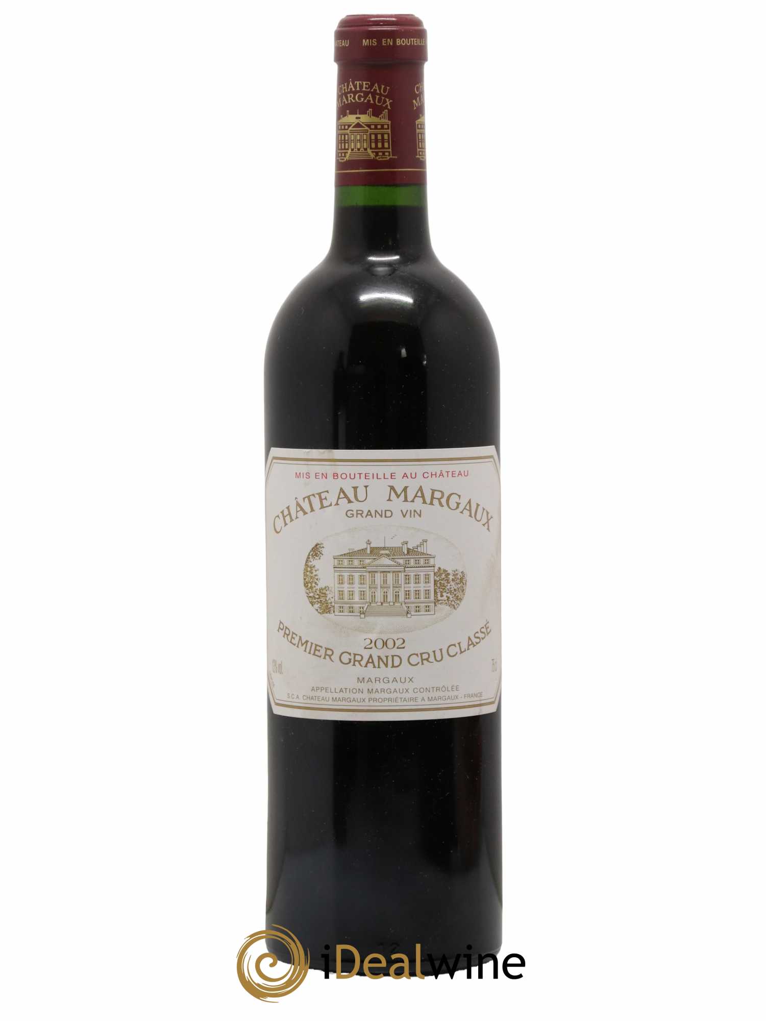 Château Margaux 1er Grand Cru Classé 2002 - Lot de 1 bouteille - 0