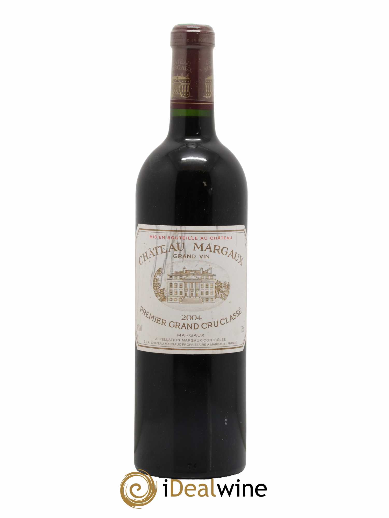 Château Margaux 1er Grand Cru Classé 2004 - Lot de 1 bouteille - 0
