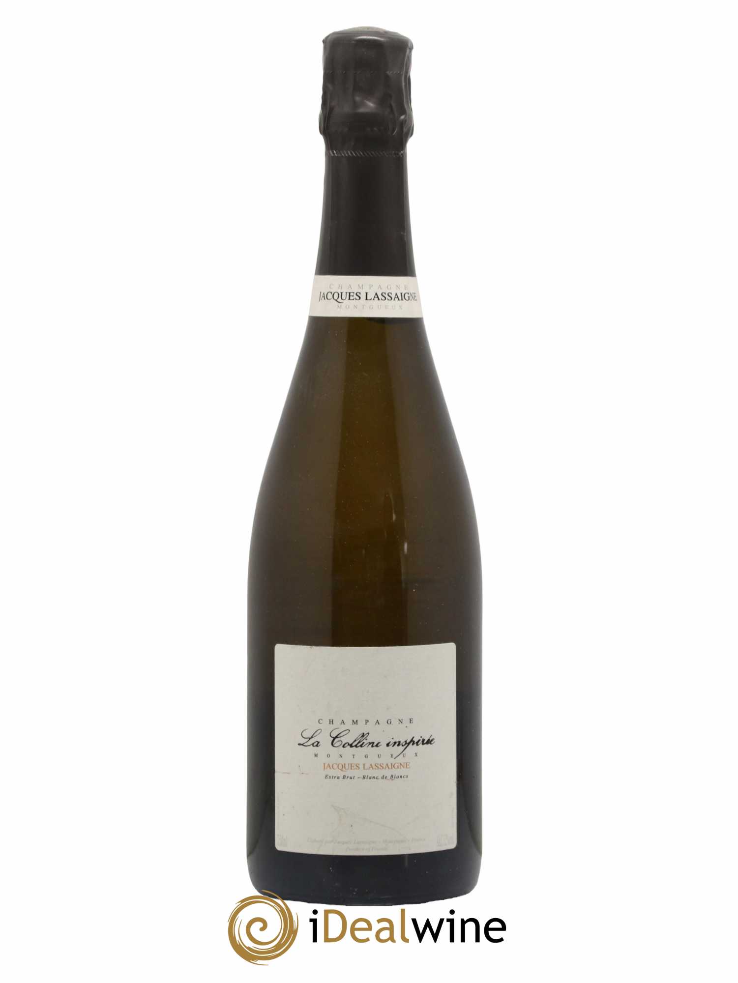 La Colline Inspirée Blanc de Blancs Extra-Brut Jacques Lassaigne - Lot de 1 bouteille - 0
