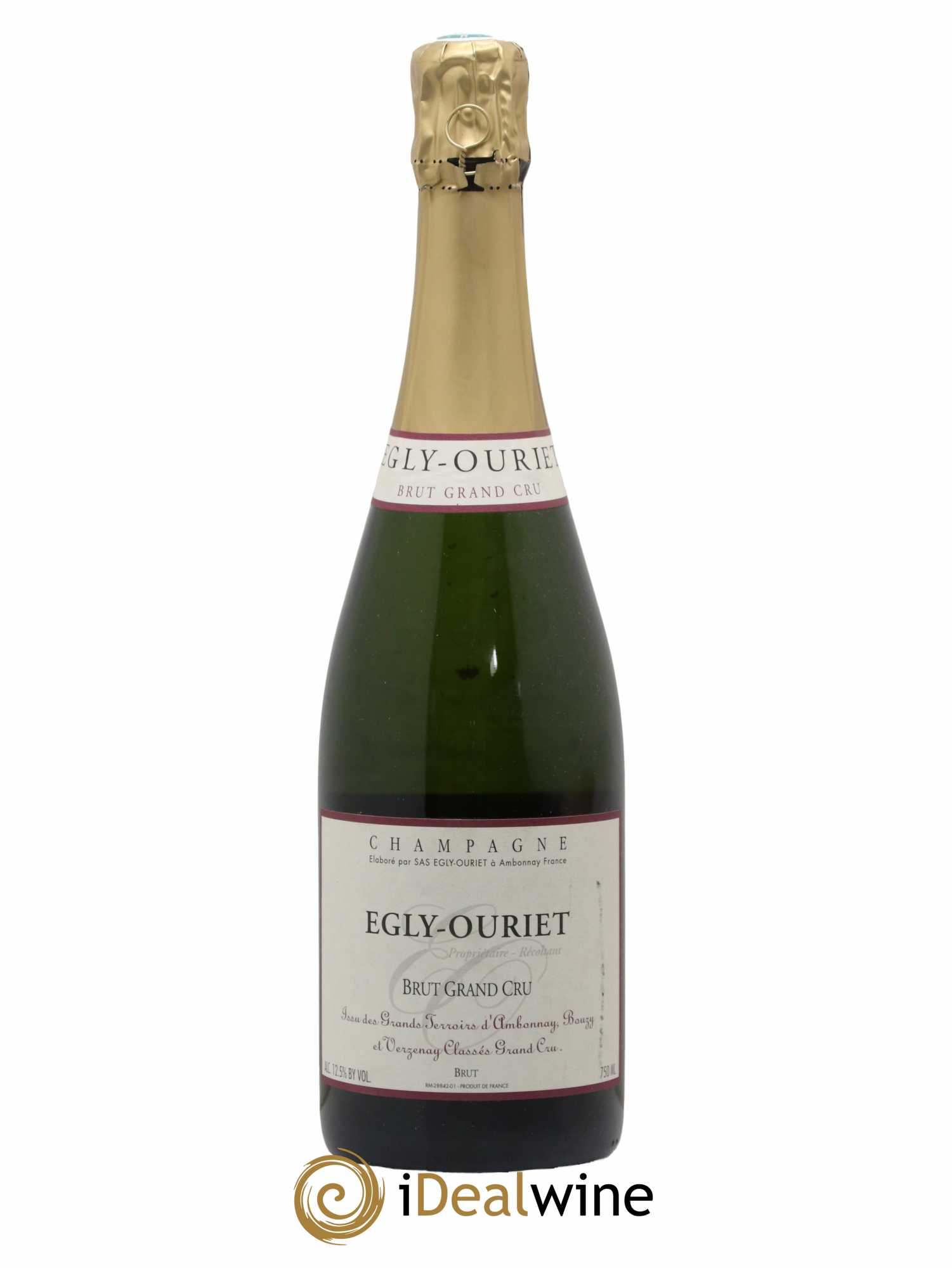 Grand Cru Brut Egly-Ouriet - Lot de 1 bouteille - 0