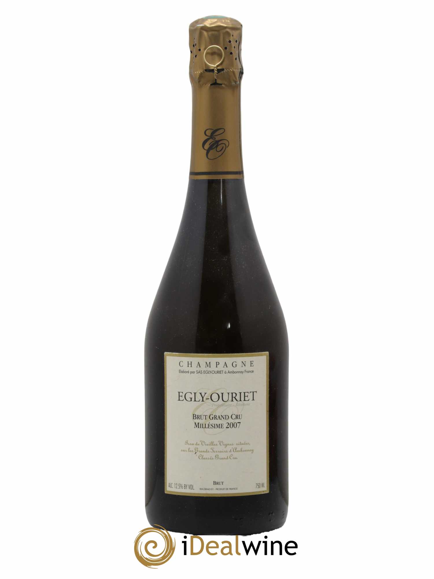 Ambonnay Vieilles Vignes Brut Millésimé Egly-Ouriet 2007 - Lot de 1 bouteille - 0