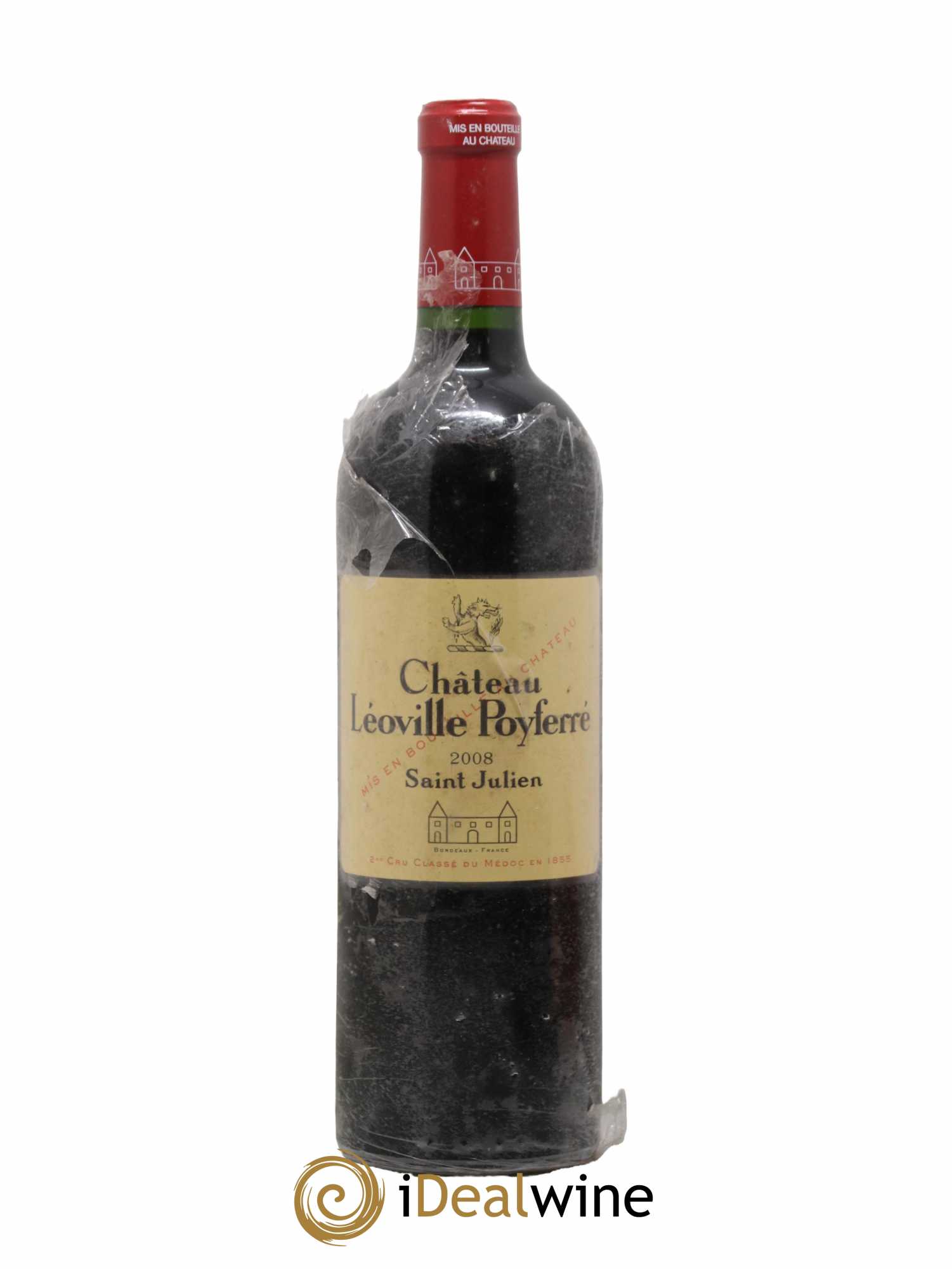 Château Léoville Poyferré 2ème Grand Cru Classé 2008 - Lot de 1 bouteille - 0