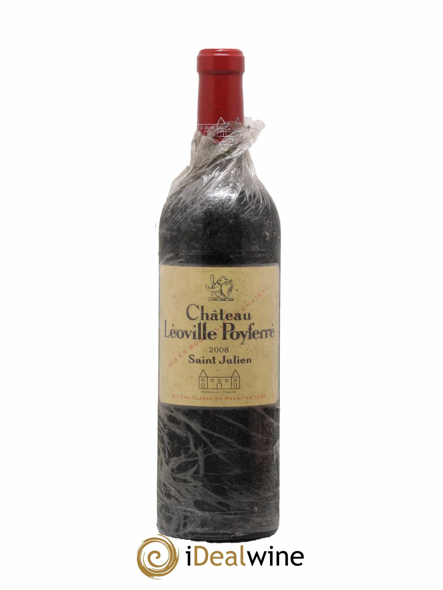 Château Léoville Poyferré 2ème Grand Cru Classé 2008 - Lot de 1 bouteille - 0