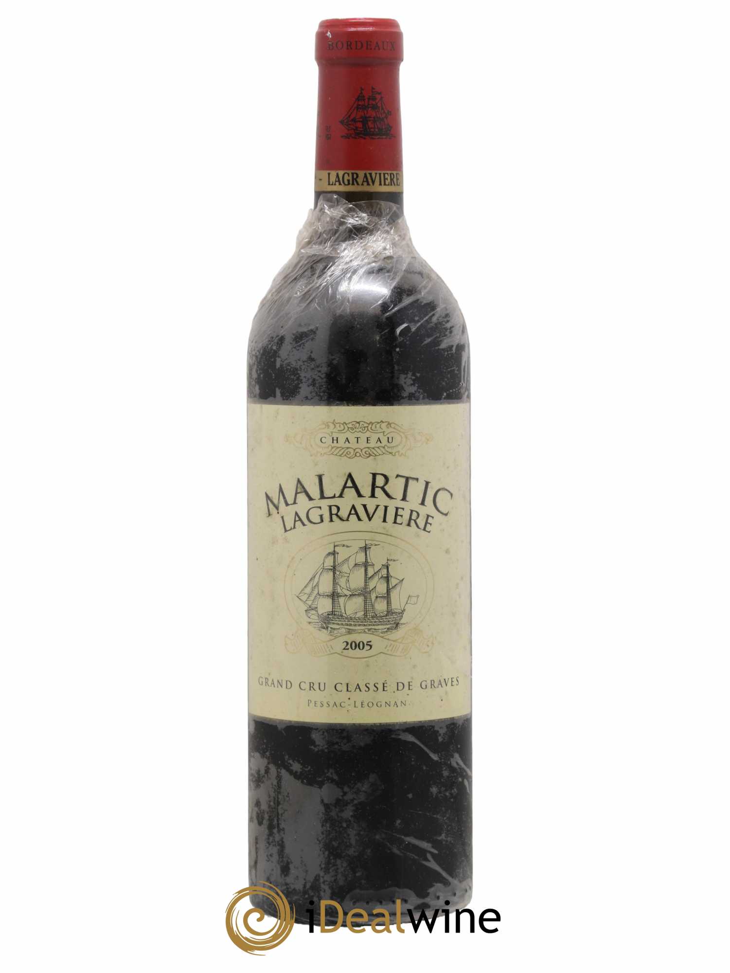 Château Malartic-Lagravière Cru Classé de Graves 2005 - Lot de 1 bouteille - 0