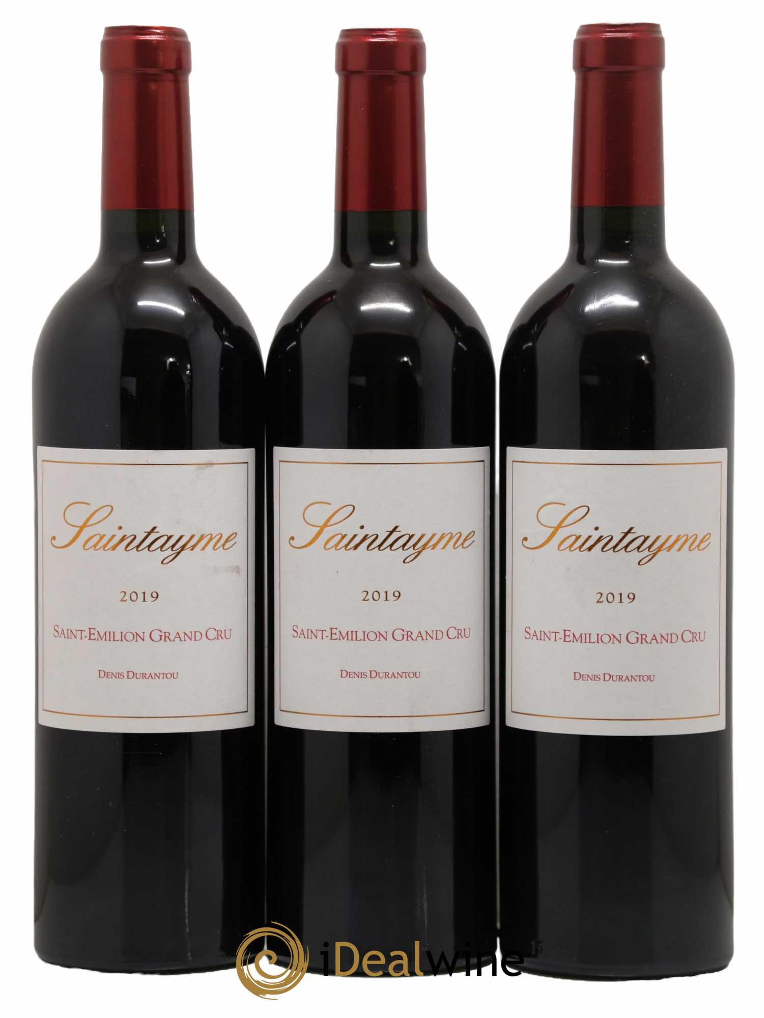 Saint-Émilion Grand Cru Château Saintayme 2019 - Lot de 3 bouteilles - 0