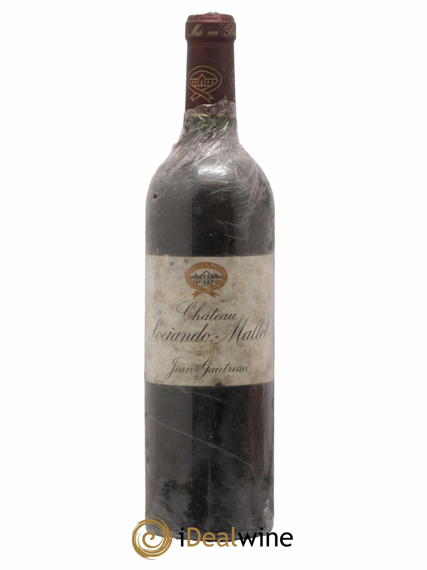 Château Sociando Mallet 2005 - Lot de 1 bouteille - 0