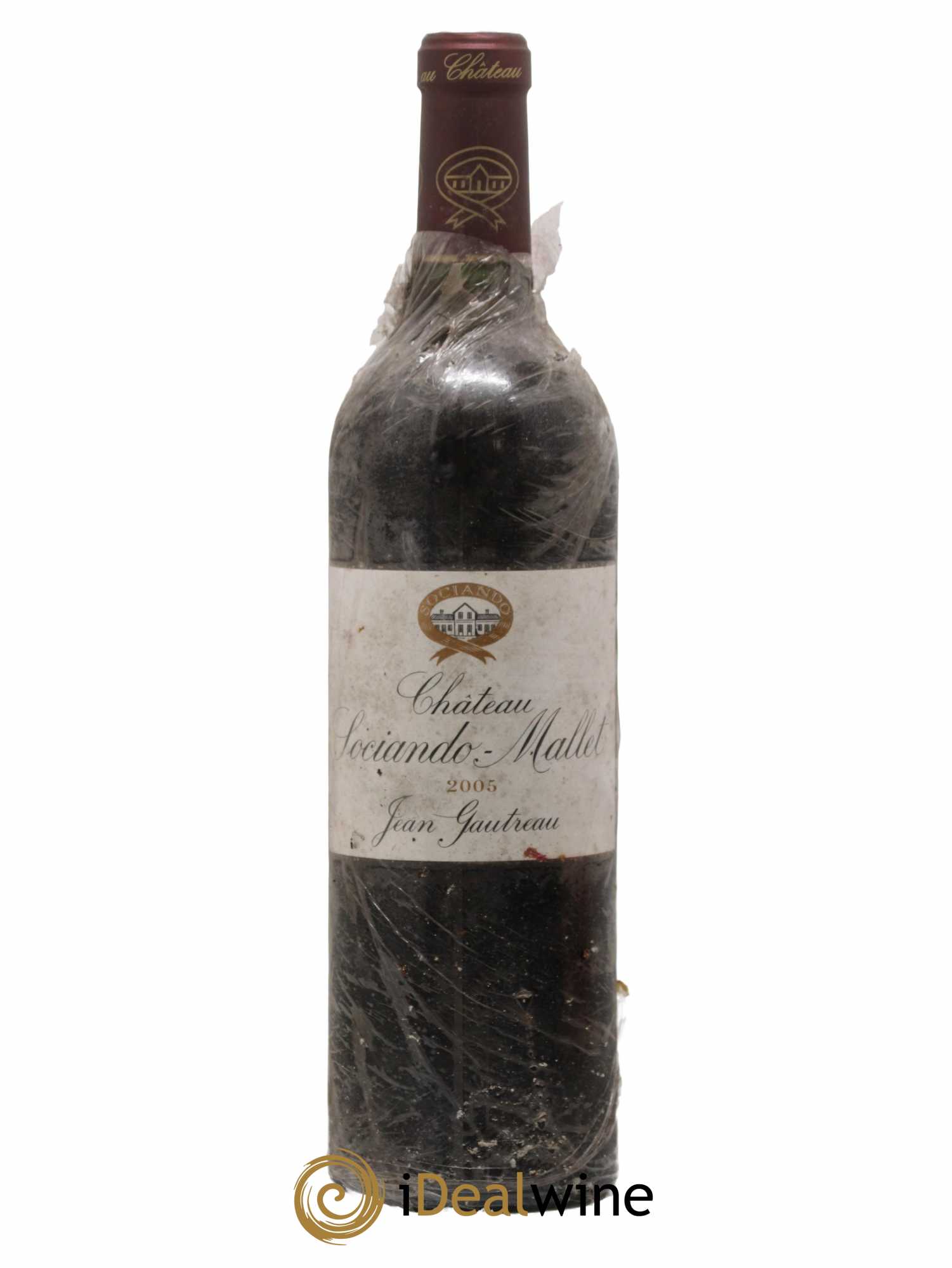Château Sociando Mallet 2005 - Lot de 1 bouteille - 0