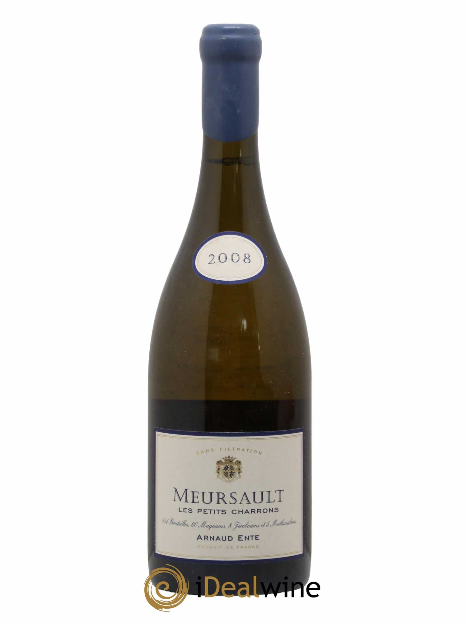 Meursault Les Petits Charrons Arnaud Ente 2008 - Lot de 1 bouteille - 0