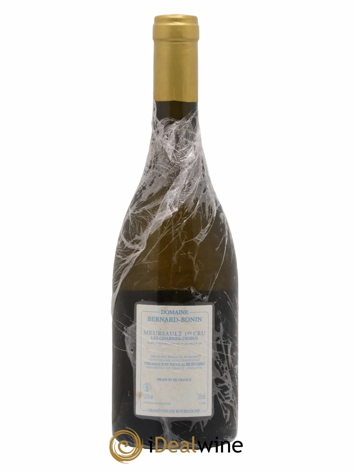 Meursault 1er Cru Les Charmes Dessus Bernard Bonin 2015 - Lot of 1 bottle - 1