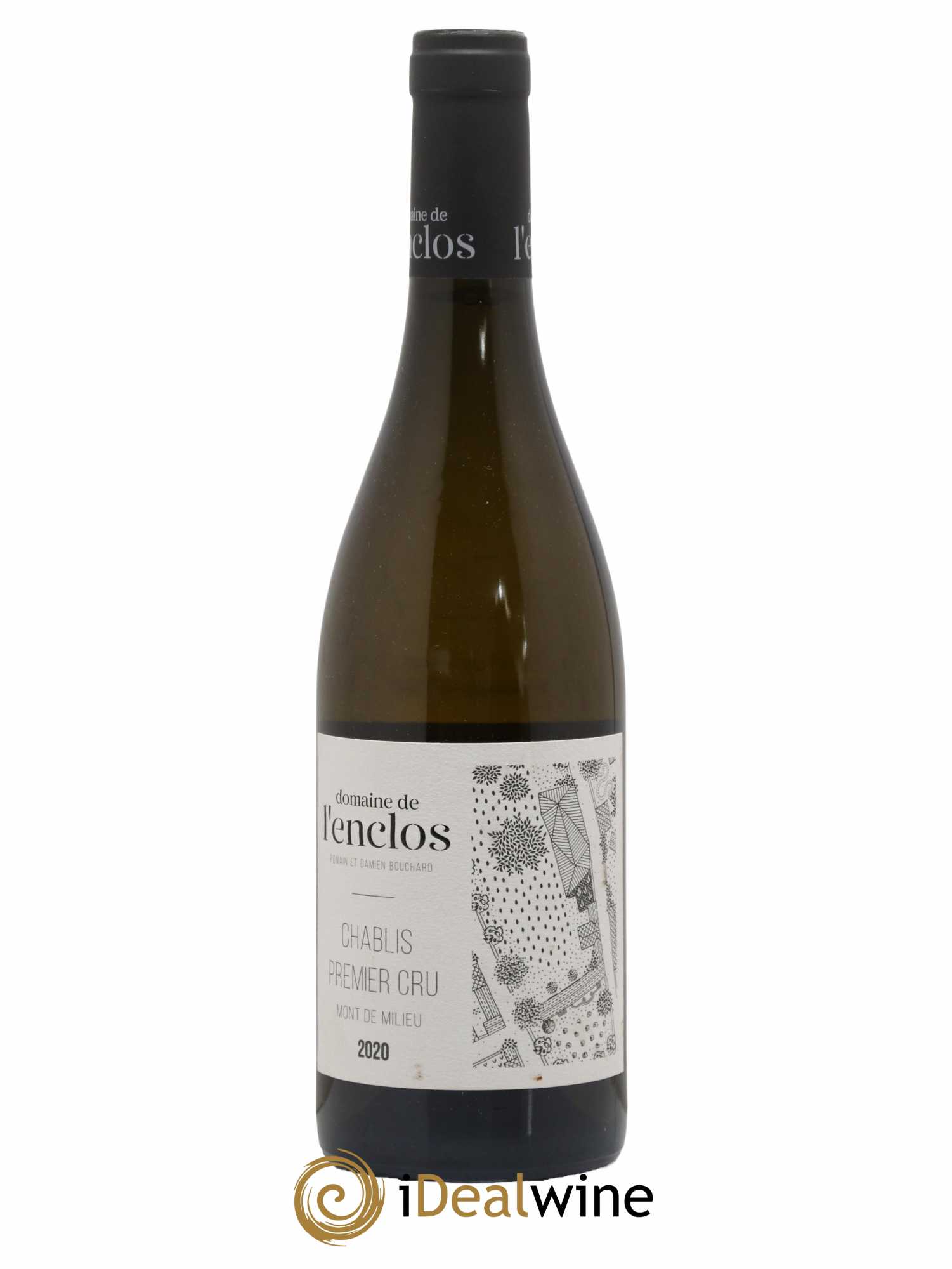 Chablis 1er Cru Mont de Milieu Domaine de l'Enclos 2020 - Lot de 1 bouteille - 0