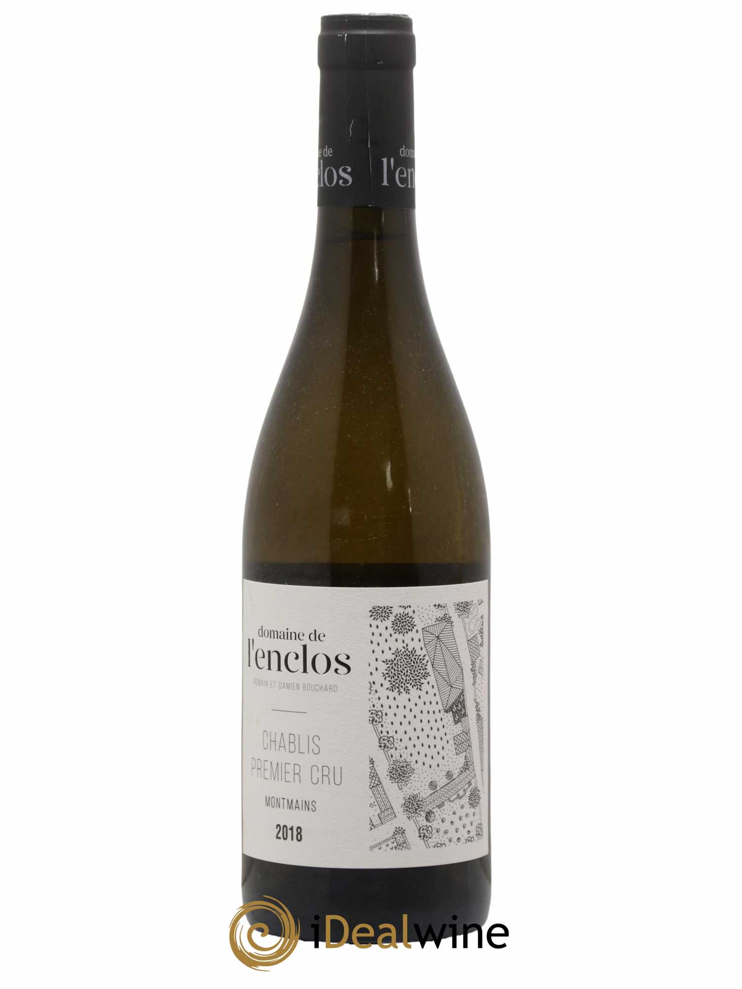Chablis 1er Cru Montmains Domaine de l'Enclos 2018 - Lot de 1 bouteille - 0