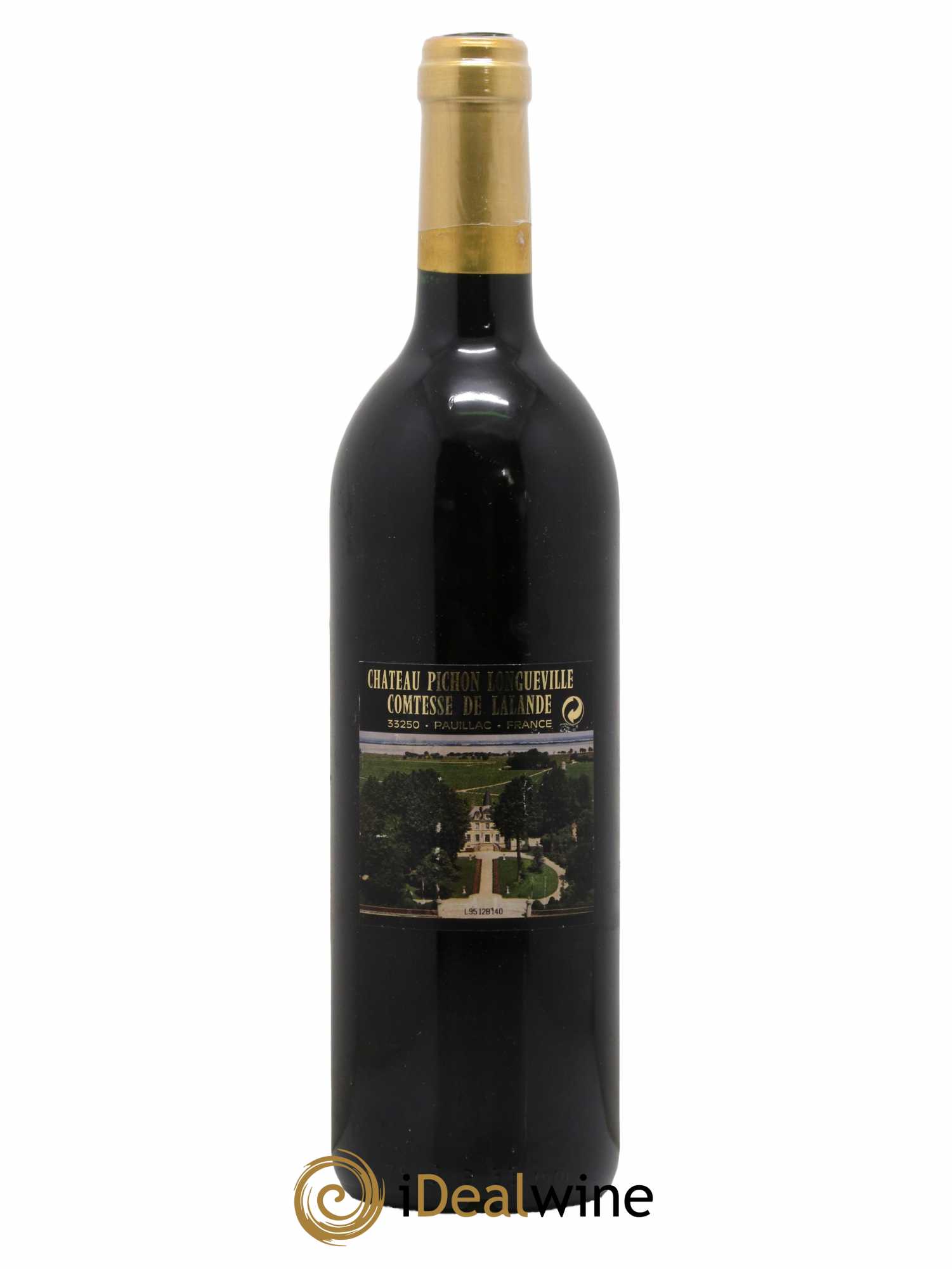 Château Pichon Longueville Comtesse de Lalande 2ème Grand Cru Classé 1995 - Lot de 1 bouteille - 1