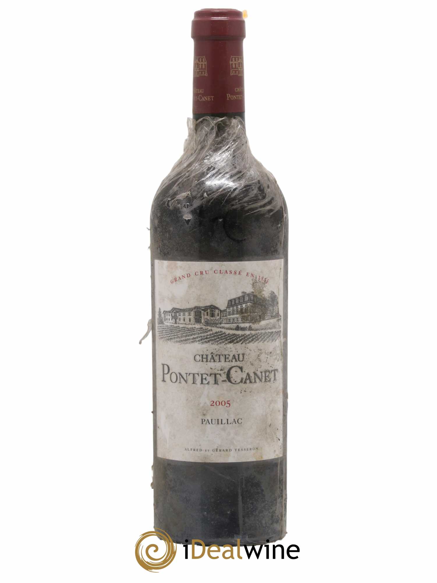 Château Pontet Canet 5ème Grand Cru Classé 2005 - Lot de 1 bouteille - 0